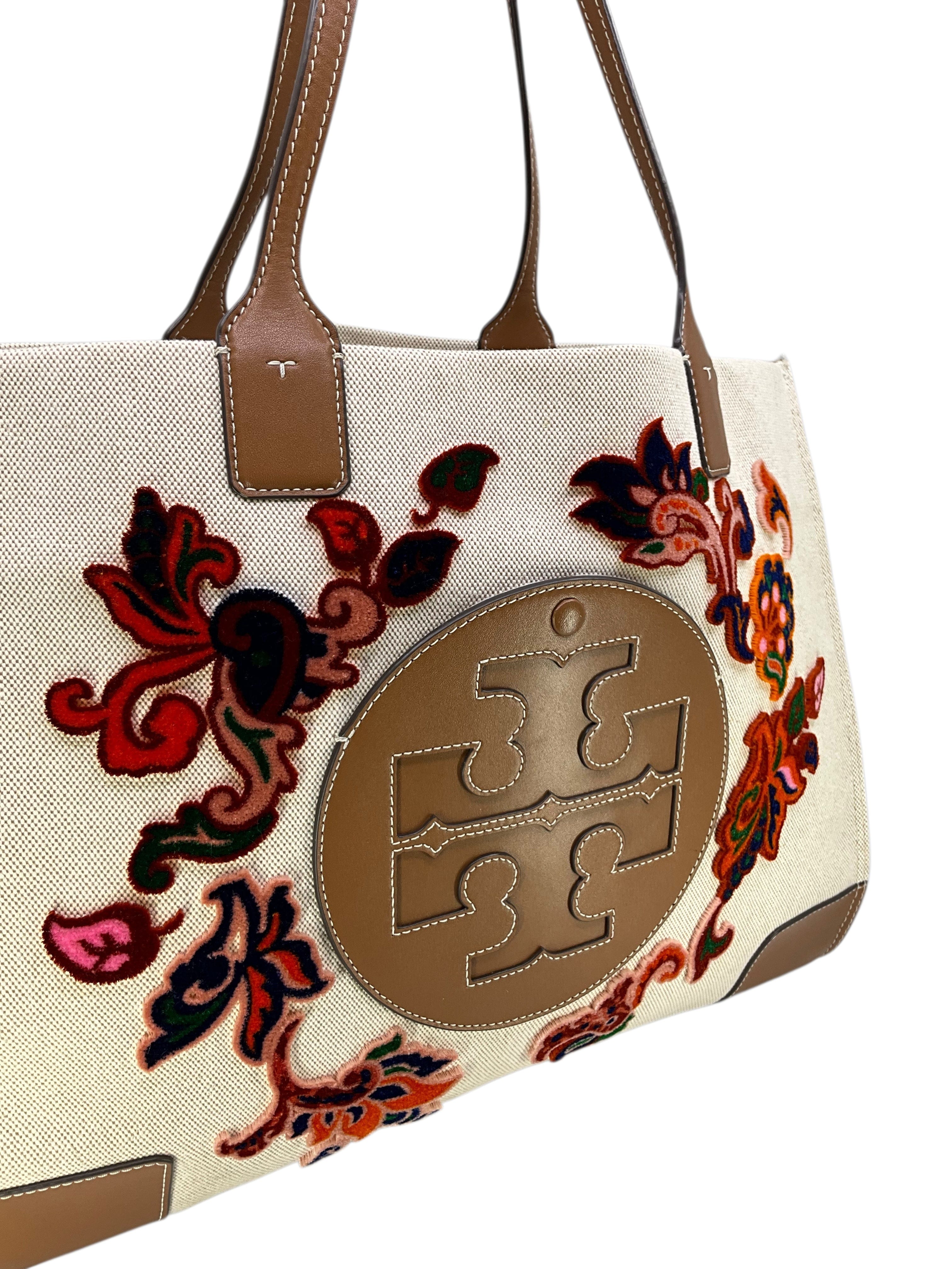 TORY BURCH Ella Fil Coupe Tote Bag