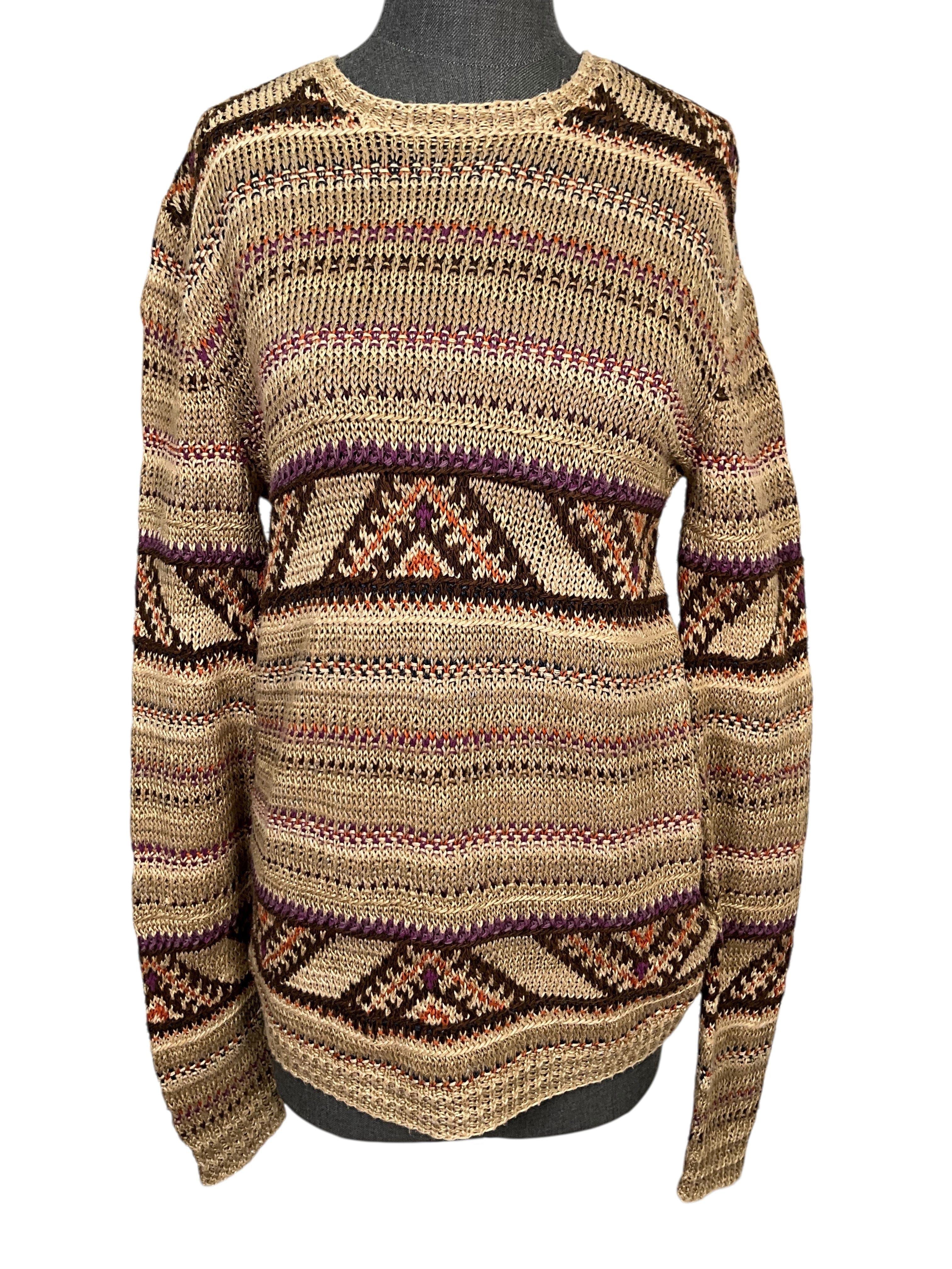 Ralph Lauren Purple Label Striped Sweater Size XS NEW