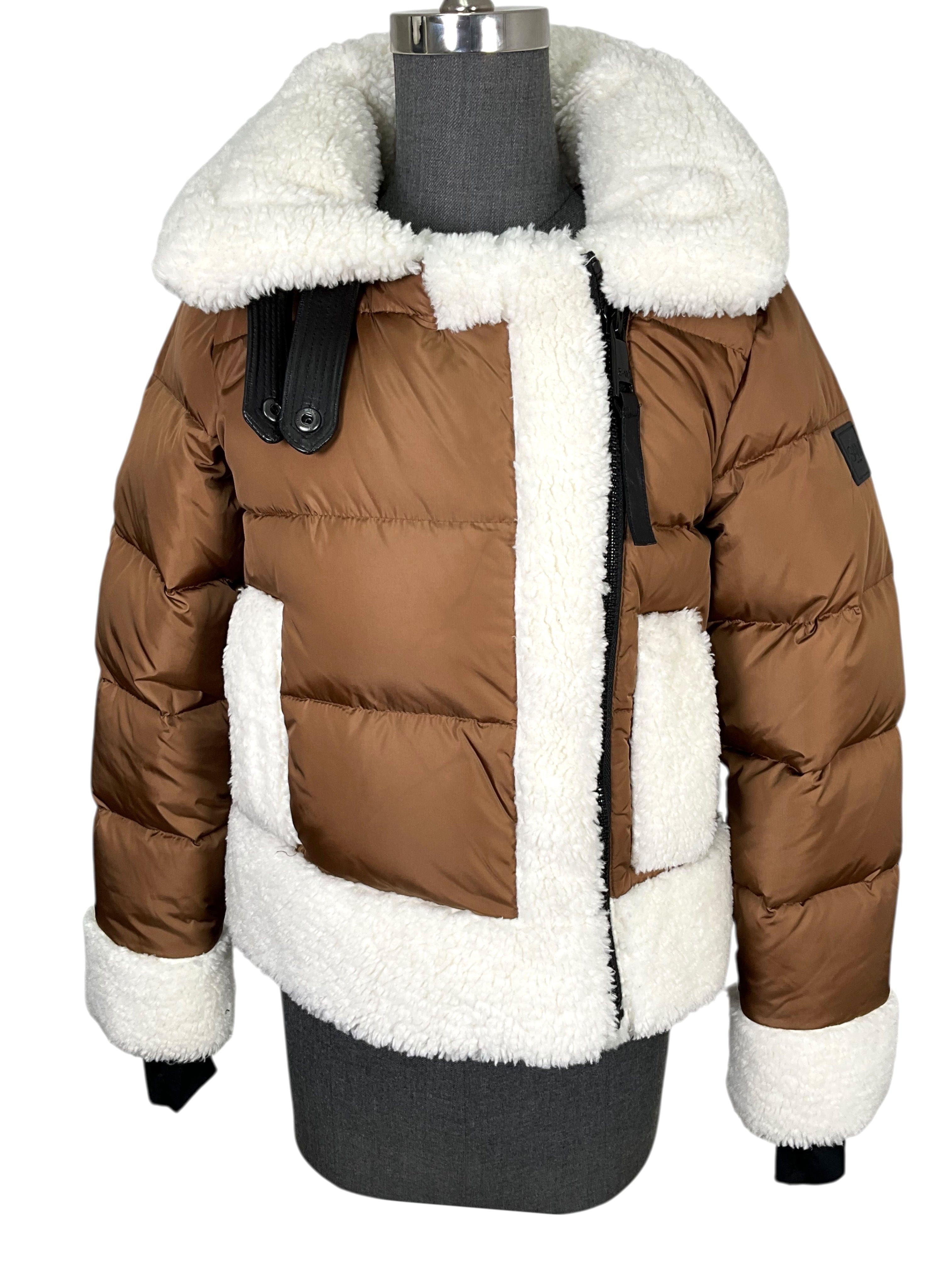 SAM. Bennet Sherpa Down Puffer Jacket Size S