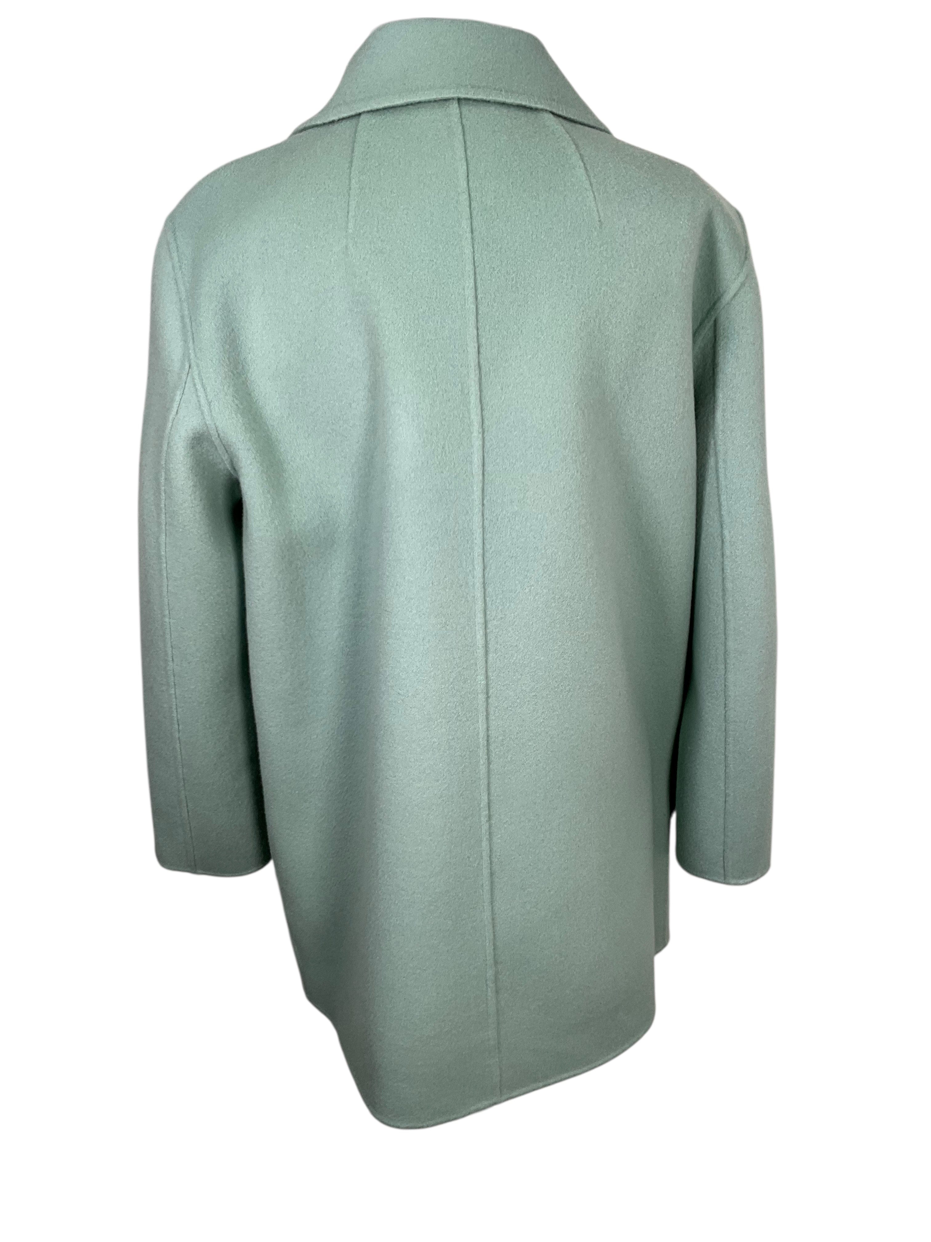 Theory Double Face Wool Cashmere Open Front Clairene Jacket Size L