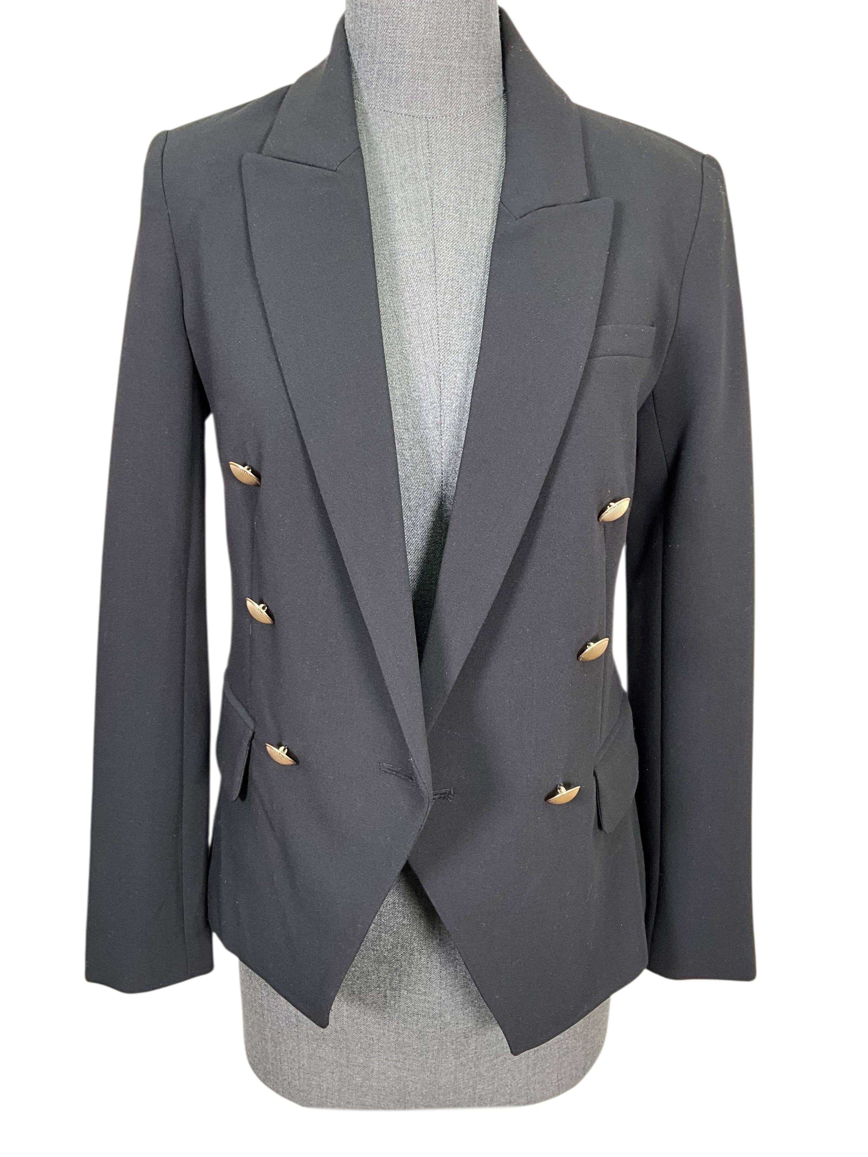 L'AGENCE Kenzie Double Breasted Blazer Size XS