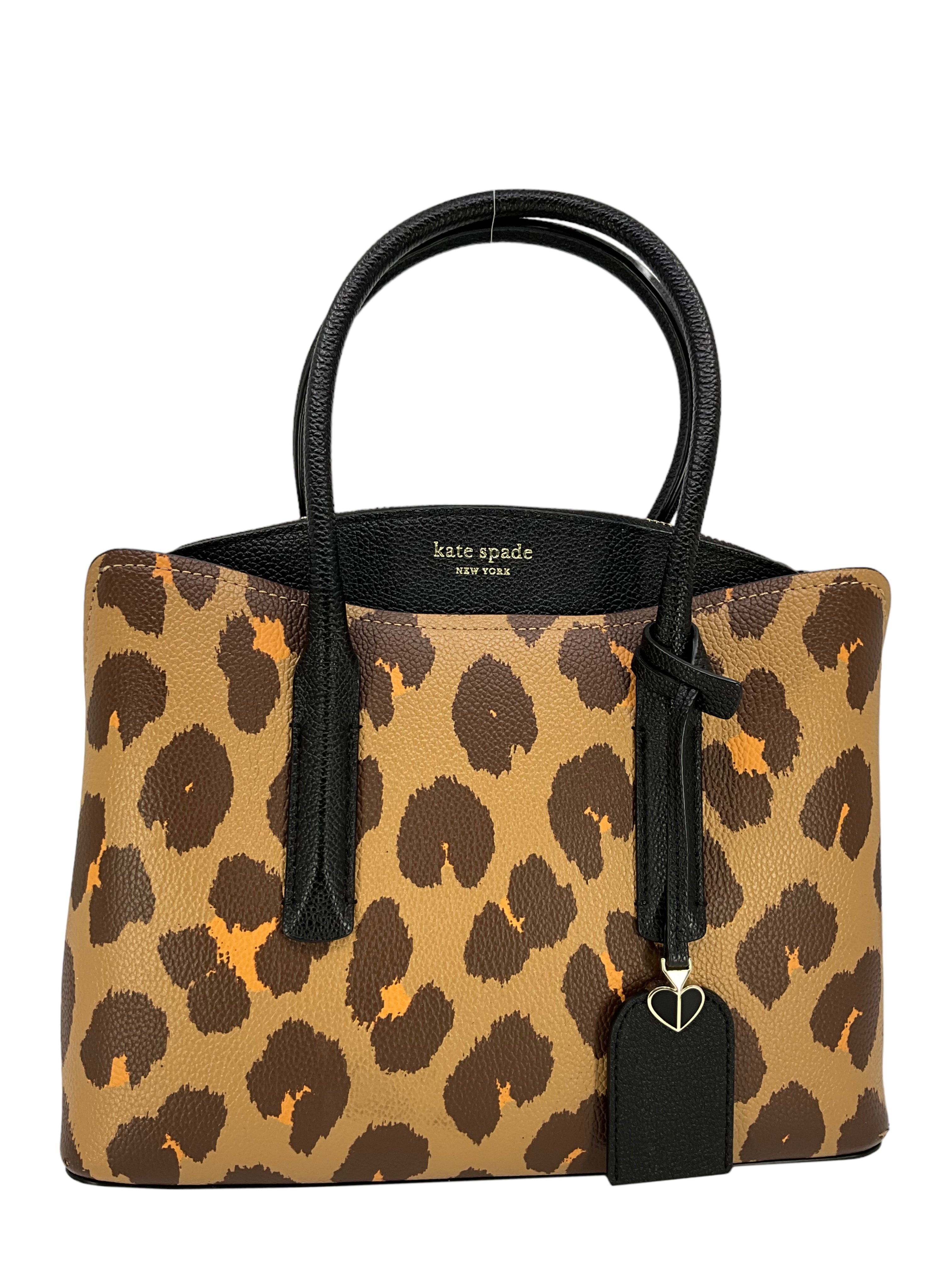 KATE SPADE Leopard Animal Print Small Tote Bag