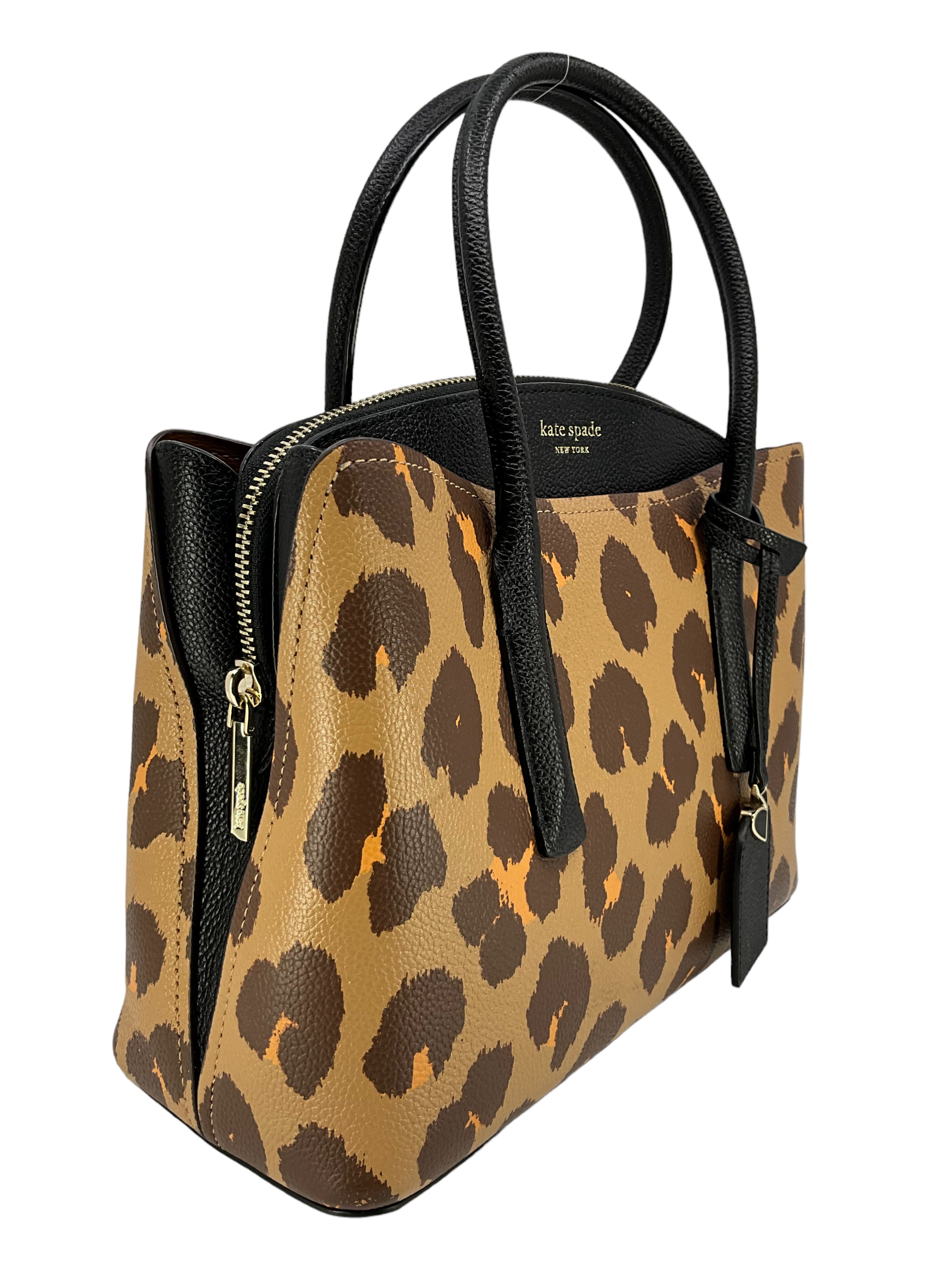 KATE SPADE Leopard Animal Print Small Tote Bag