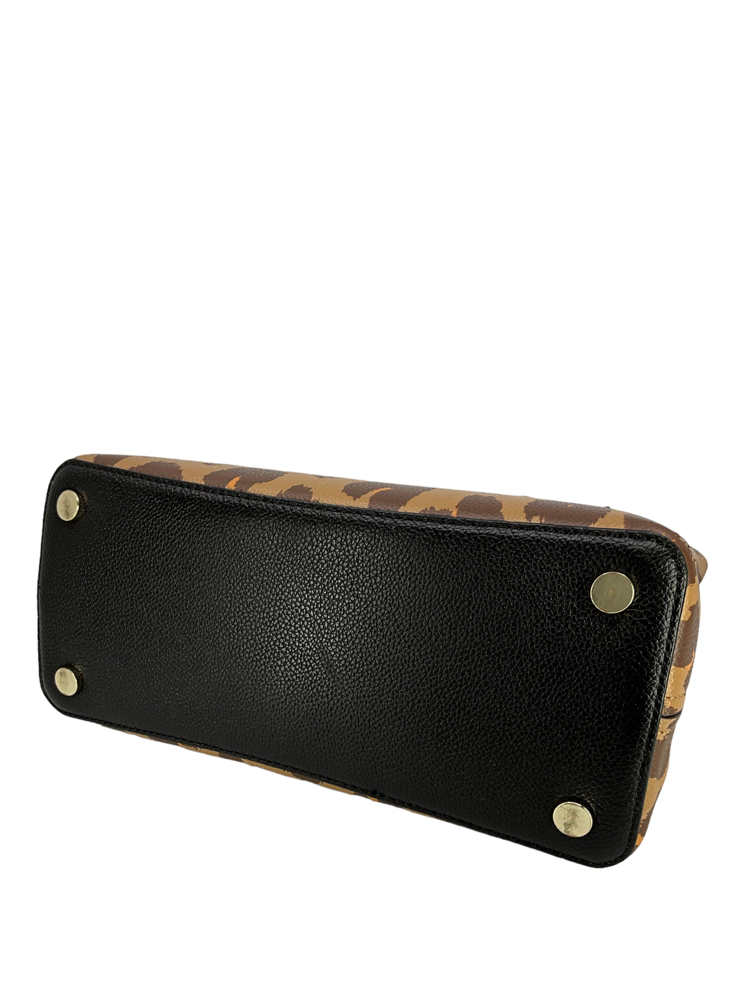 KATE SPADE Leopard Animal Print Small Tote Bag