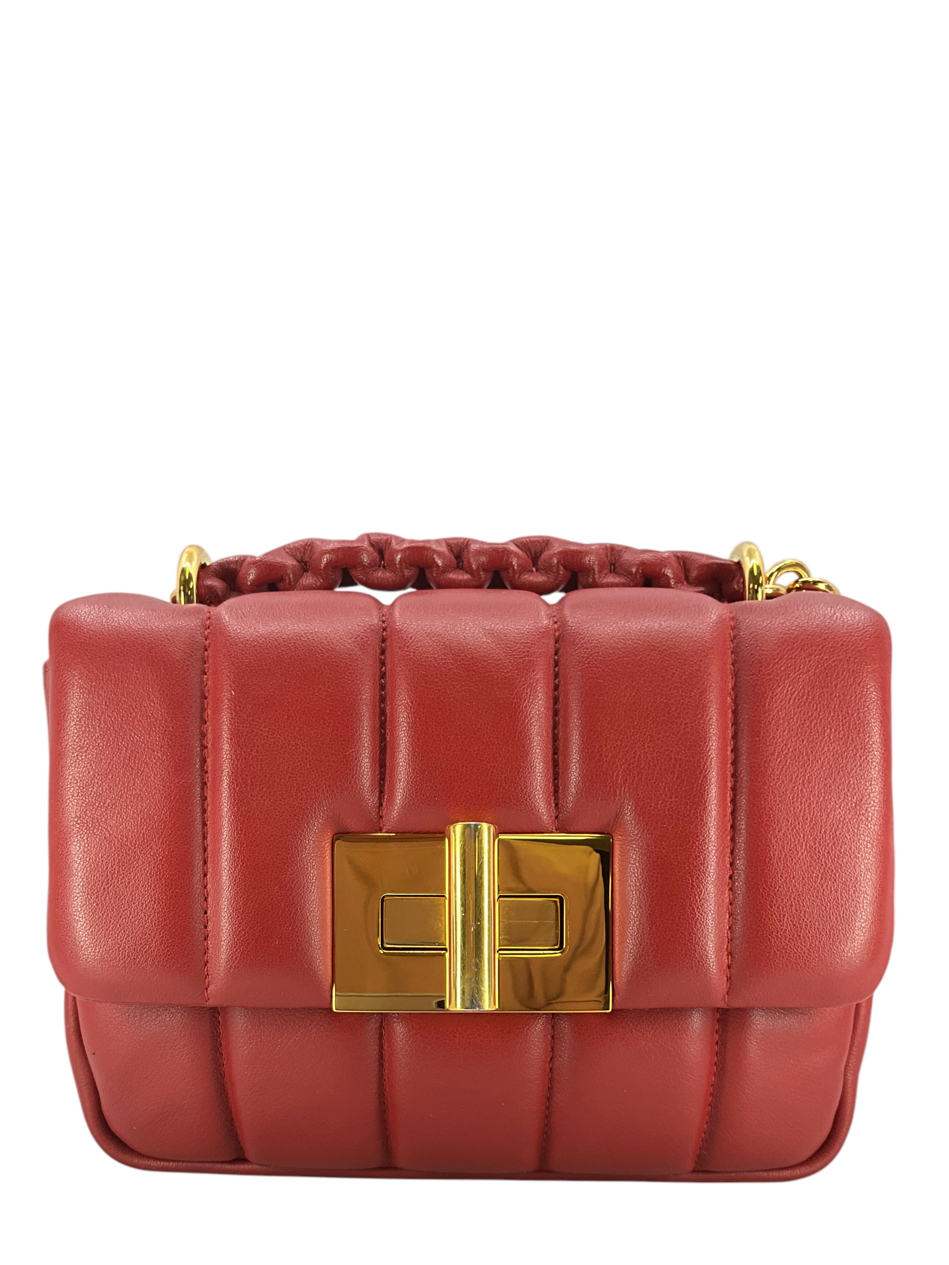 TOM FORD Quilted Leather Natalia Shoulder Bag