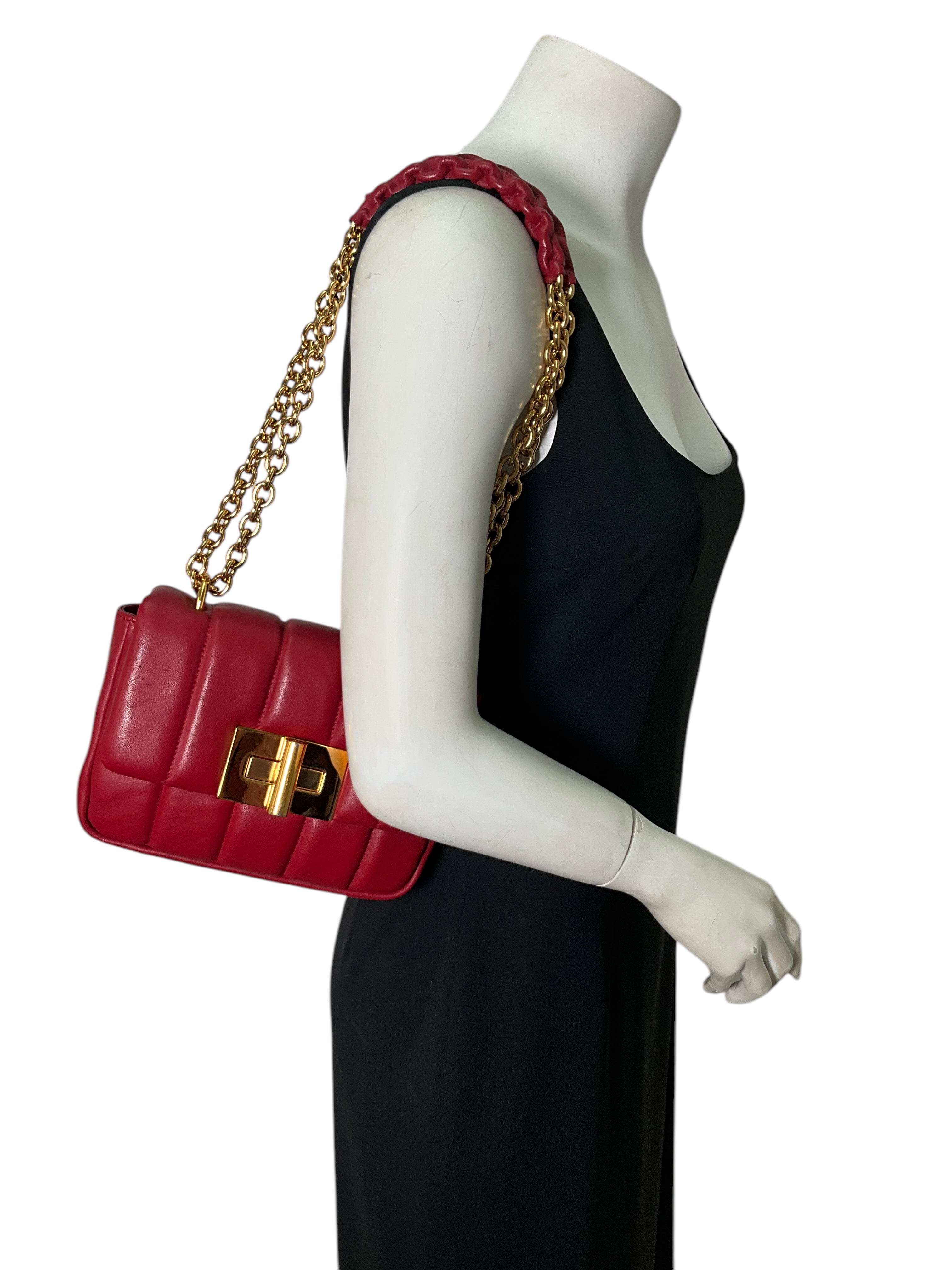 TOM FORD Quilted Leather Natalia Shoulder Bag