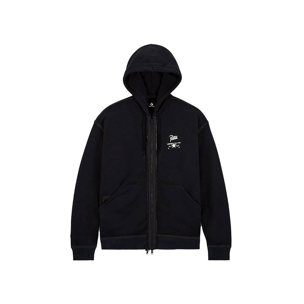 Converse x Patta Four-Leaf Clover Utility Fleece Hoodie - Black