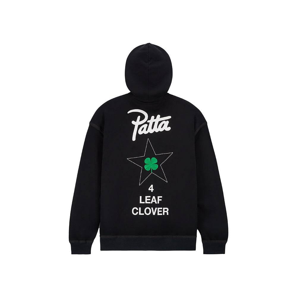 Converse x Patta Four-Leaf Clover Utility Fleece Hoodie - Black