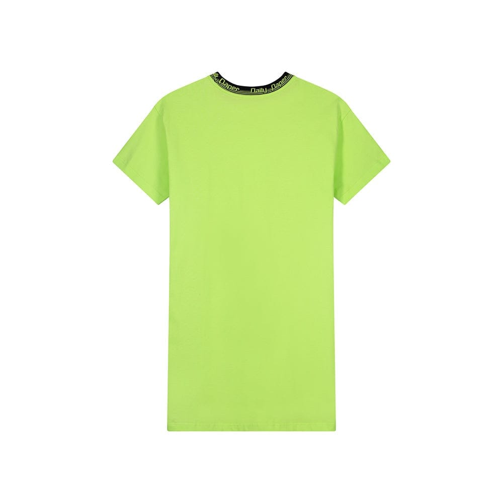 Daily Paper Black Erib Dress - Sharp Green