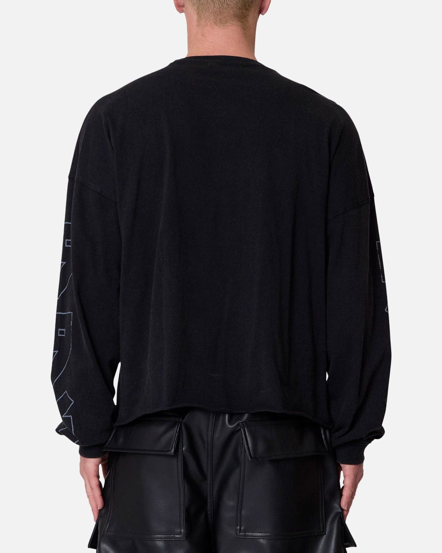 MNML 994 Wolf Long Sleeve T-Shirt Black