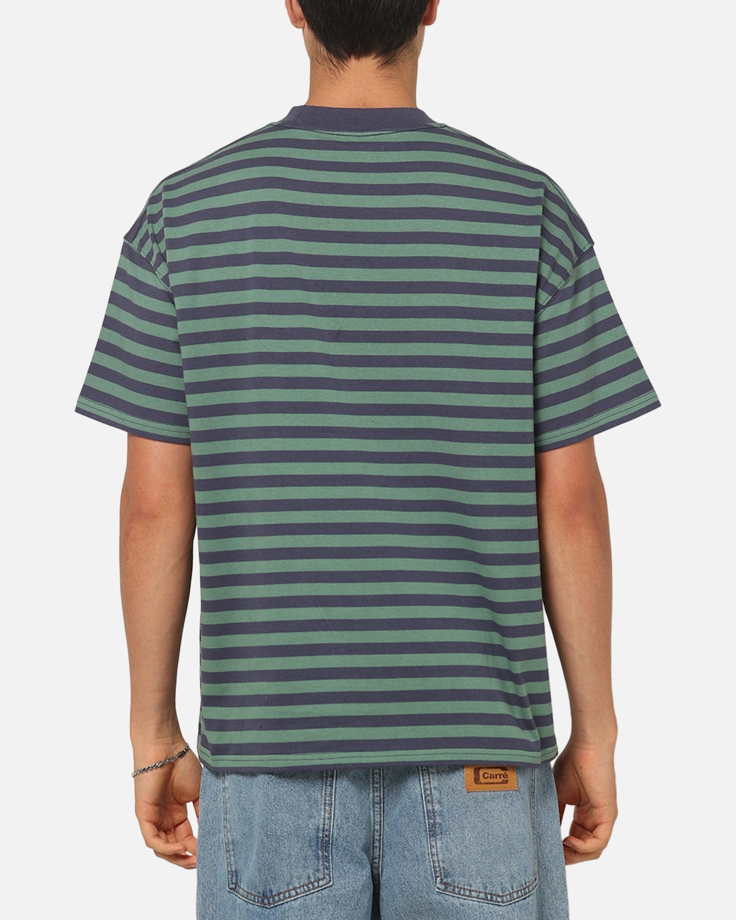 Carre Collective Stripe T-Shirt Navy Stripe