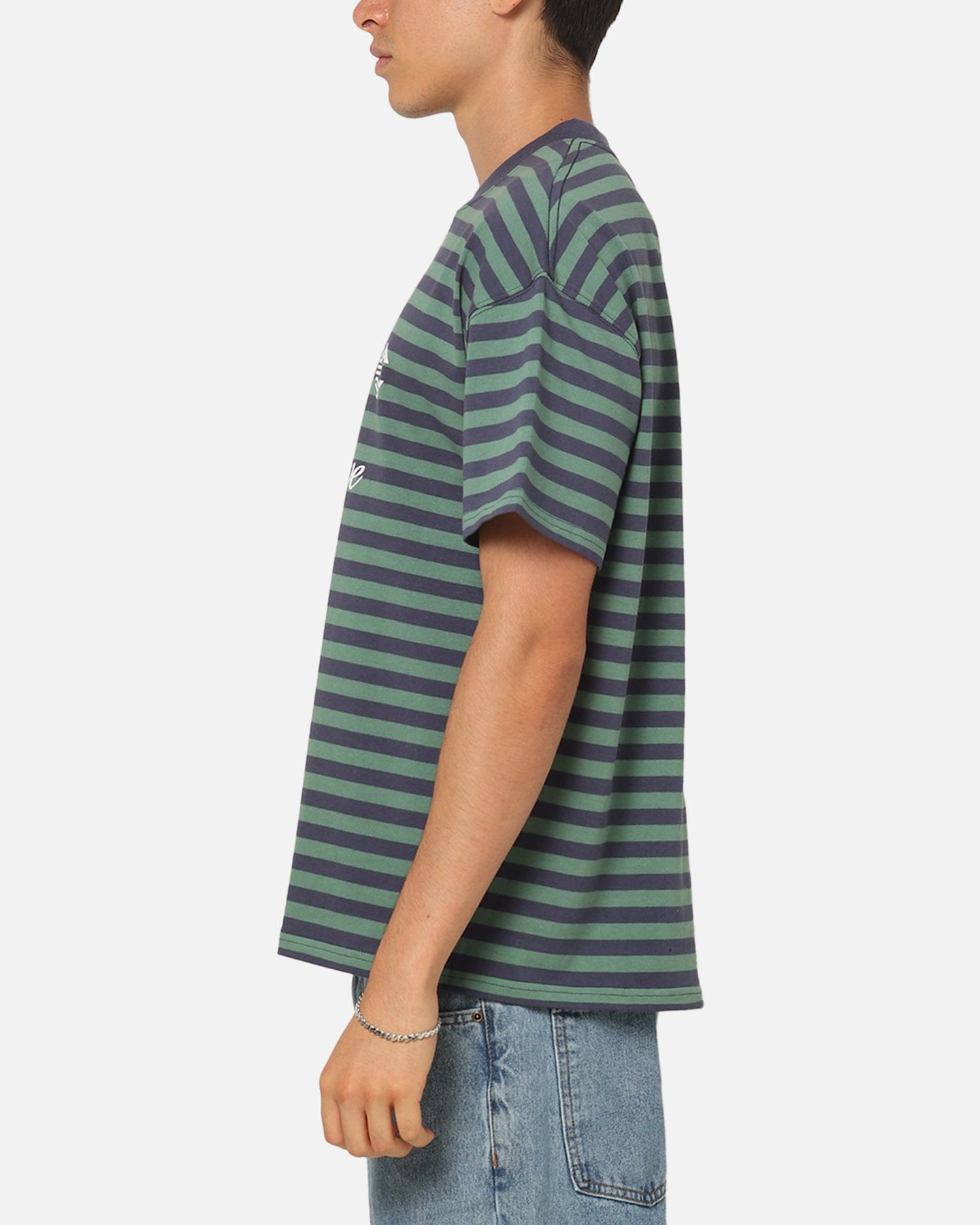 Carre Collective Stripe T-Shirt Navy Stripe