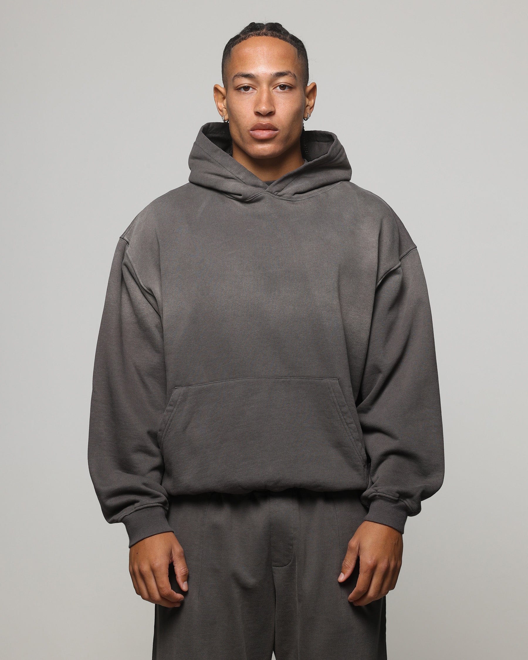 American Thrift Pullover Hoodie Washed Charcoal
