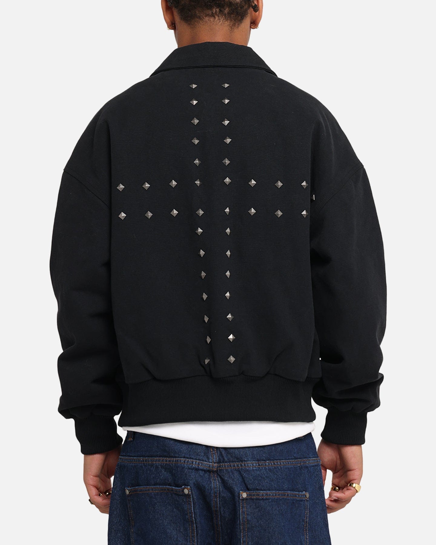 Loiter Chopper Work Jacket Washed Black
