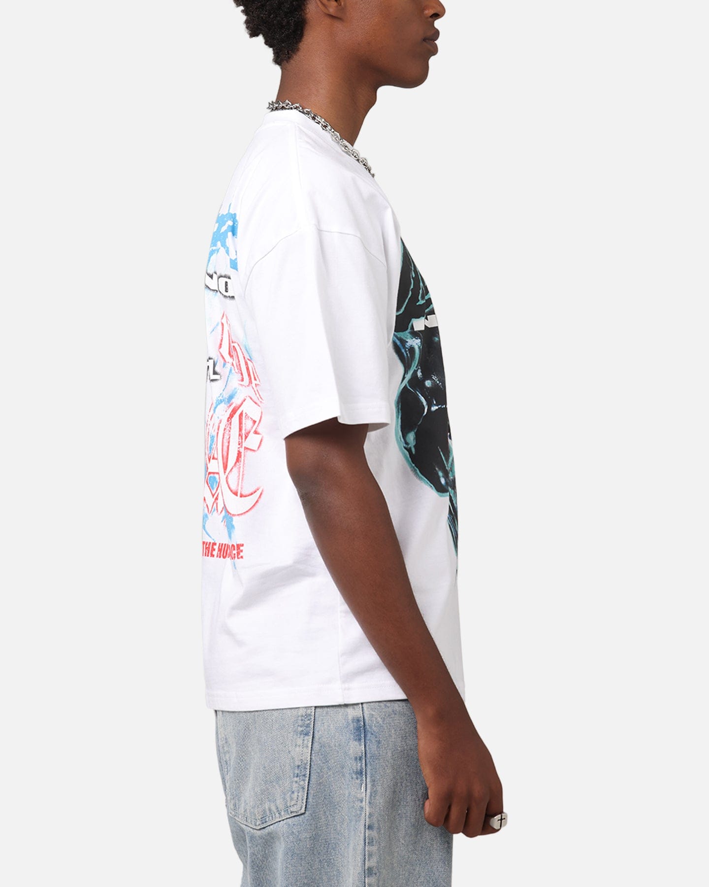 Loiter Inferno Drop T-Shirt White