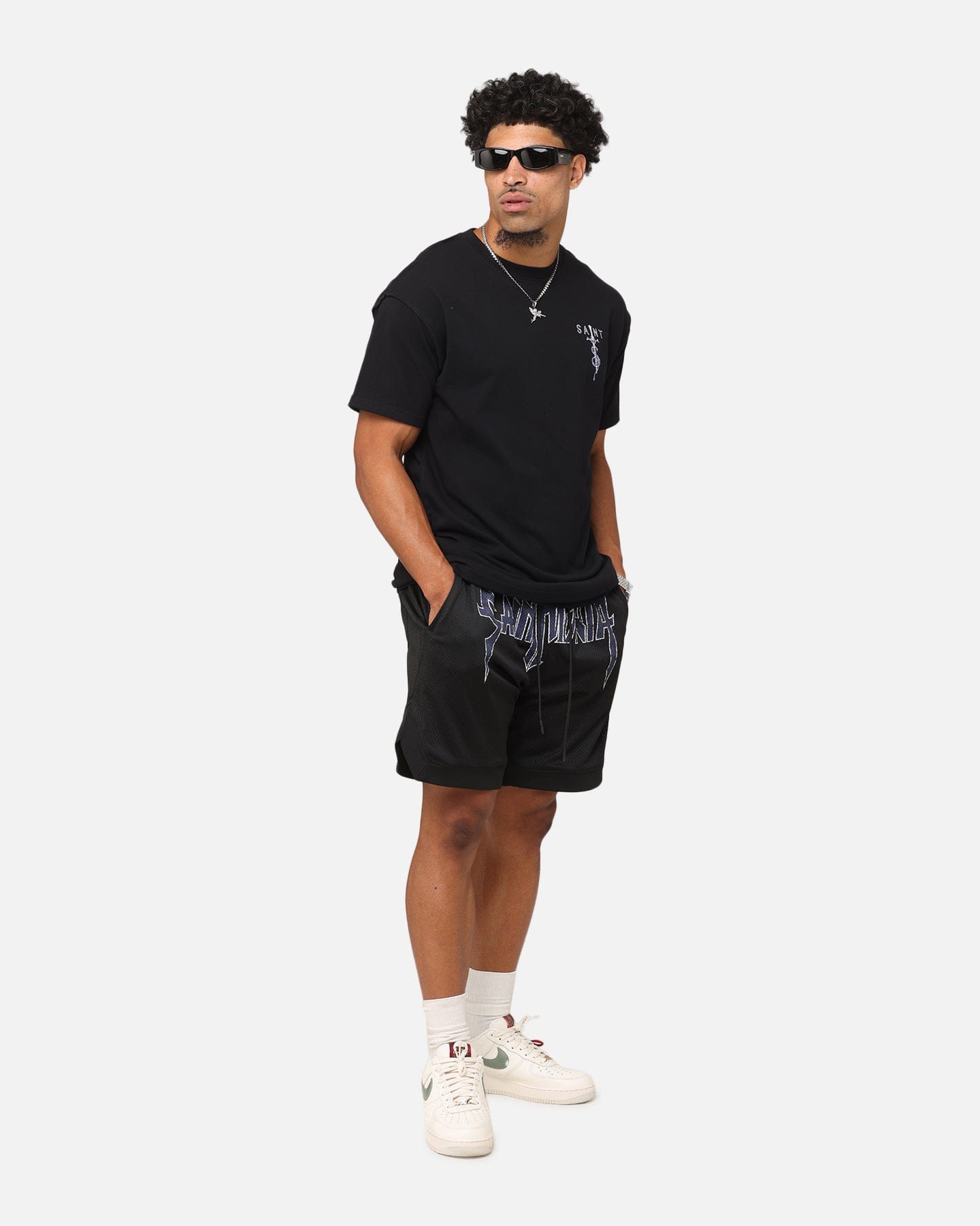 Saint Morta Daggers Lafayette T-Shirt Black/Purple