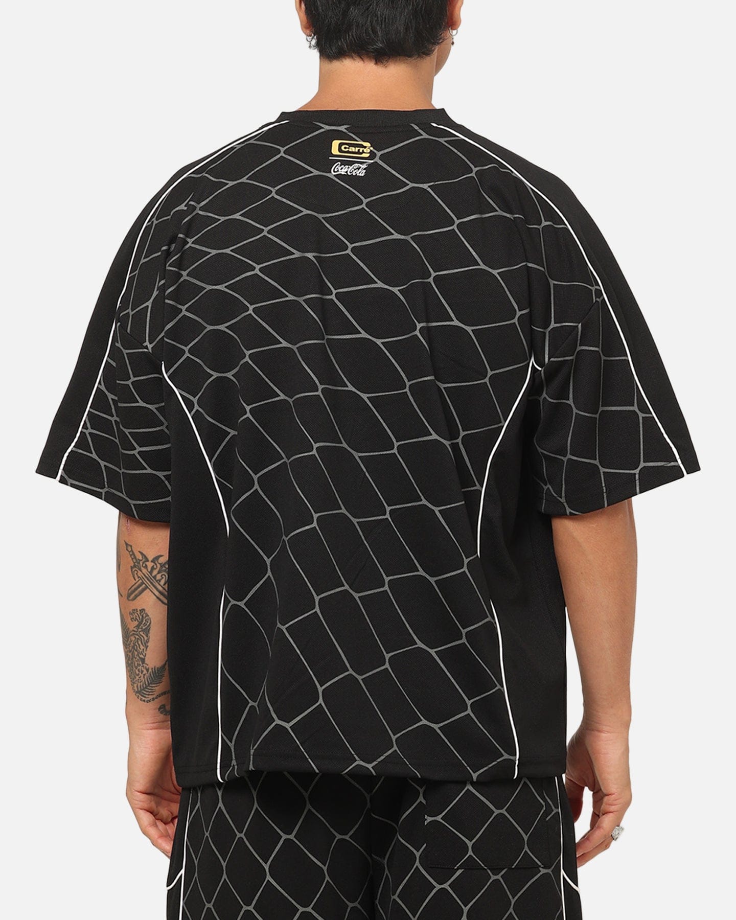 Carre Carré X Coca Cola The Grid Mesh Jersey Black