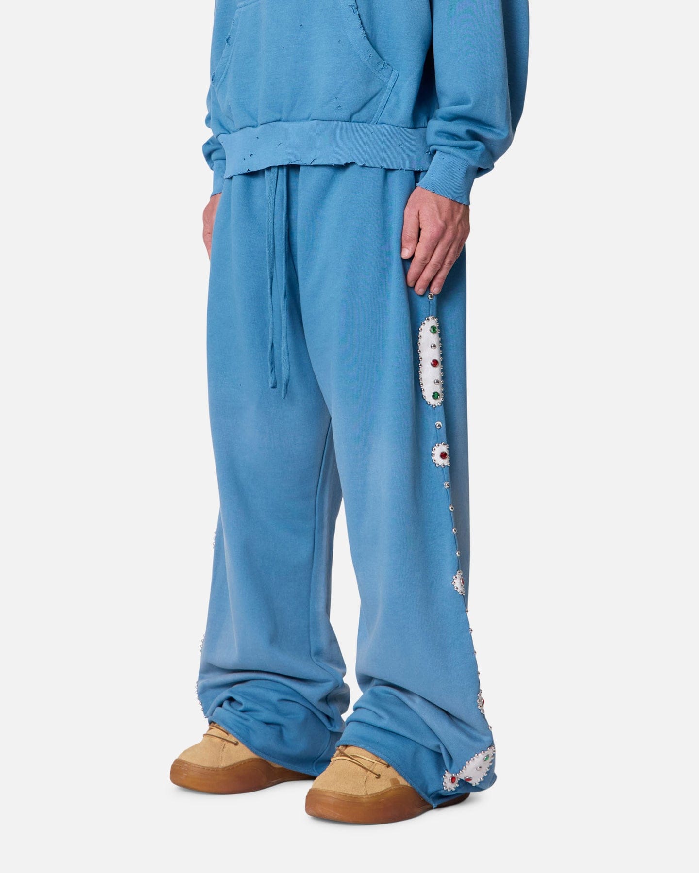 MNML Mojave Sweatpants Washed Blue