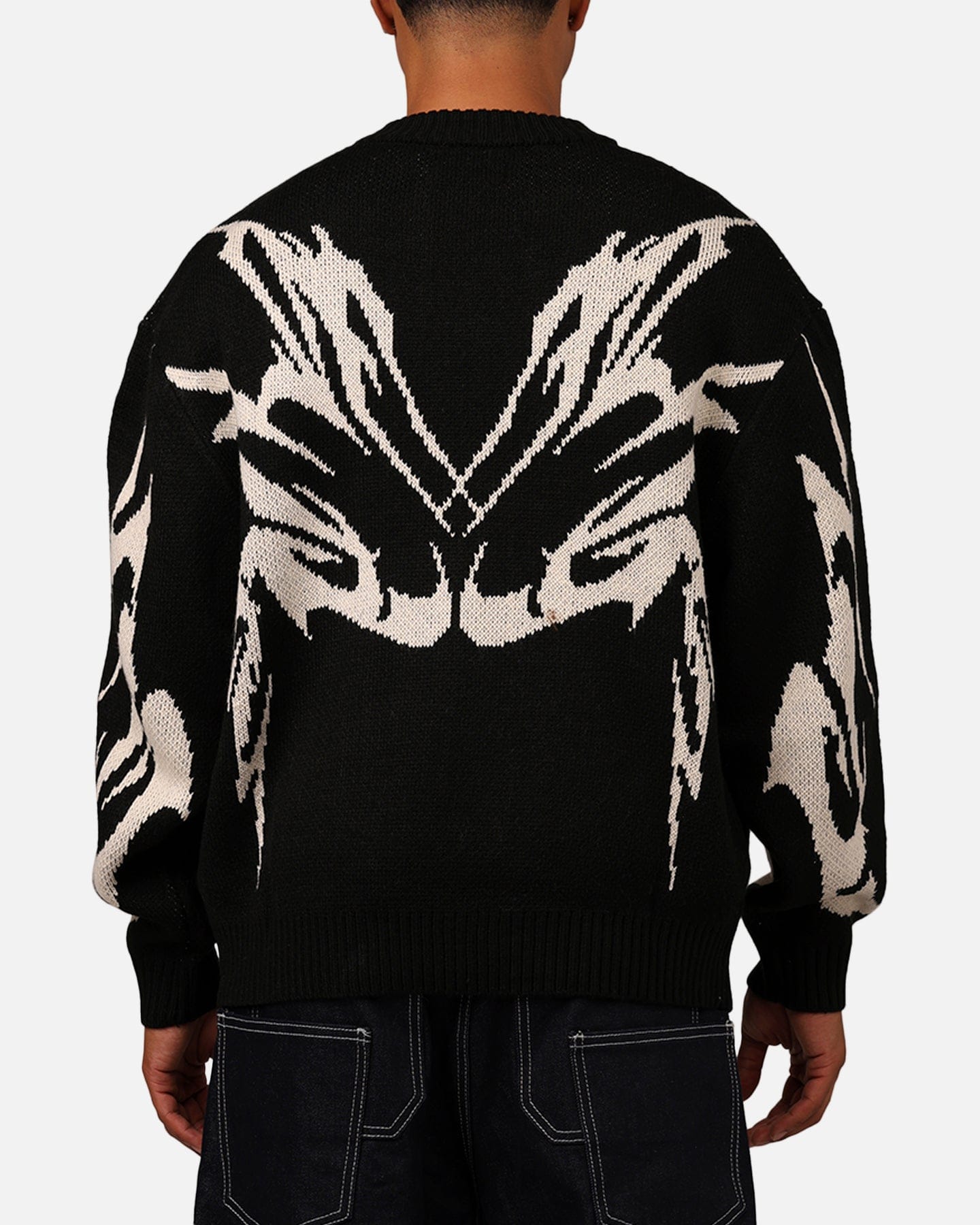 Loiter Cyber Knit Sweater Black