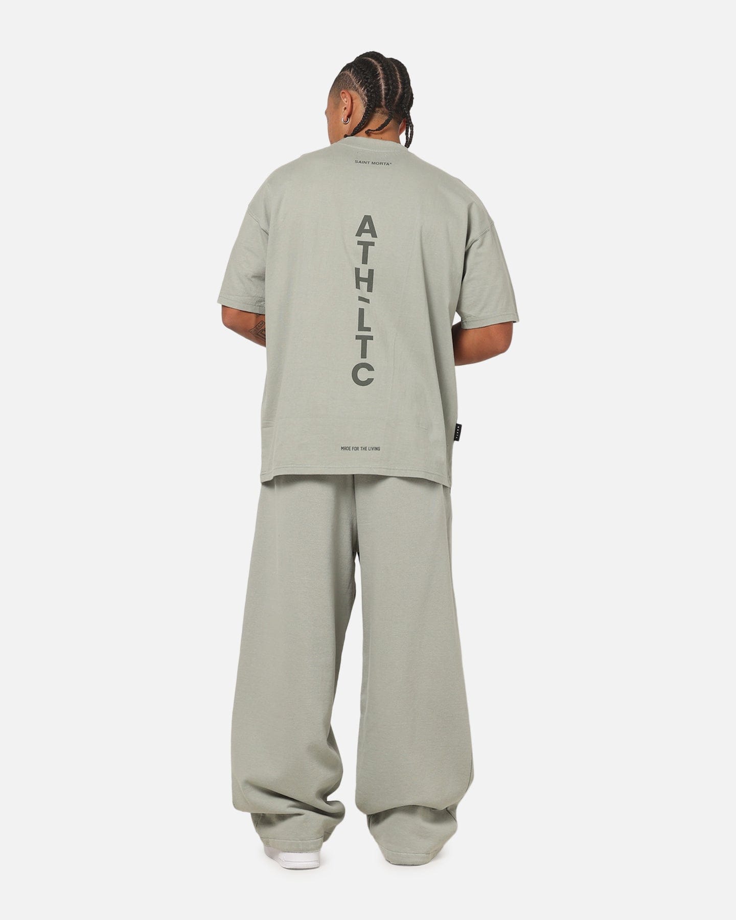 Saint Morta Athltc R3 Boxy T-Shirt Pigment Washed
