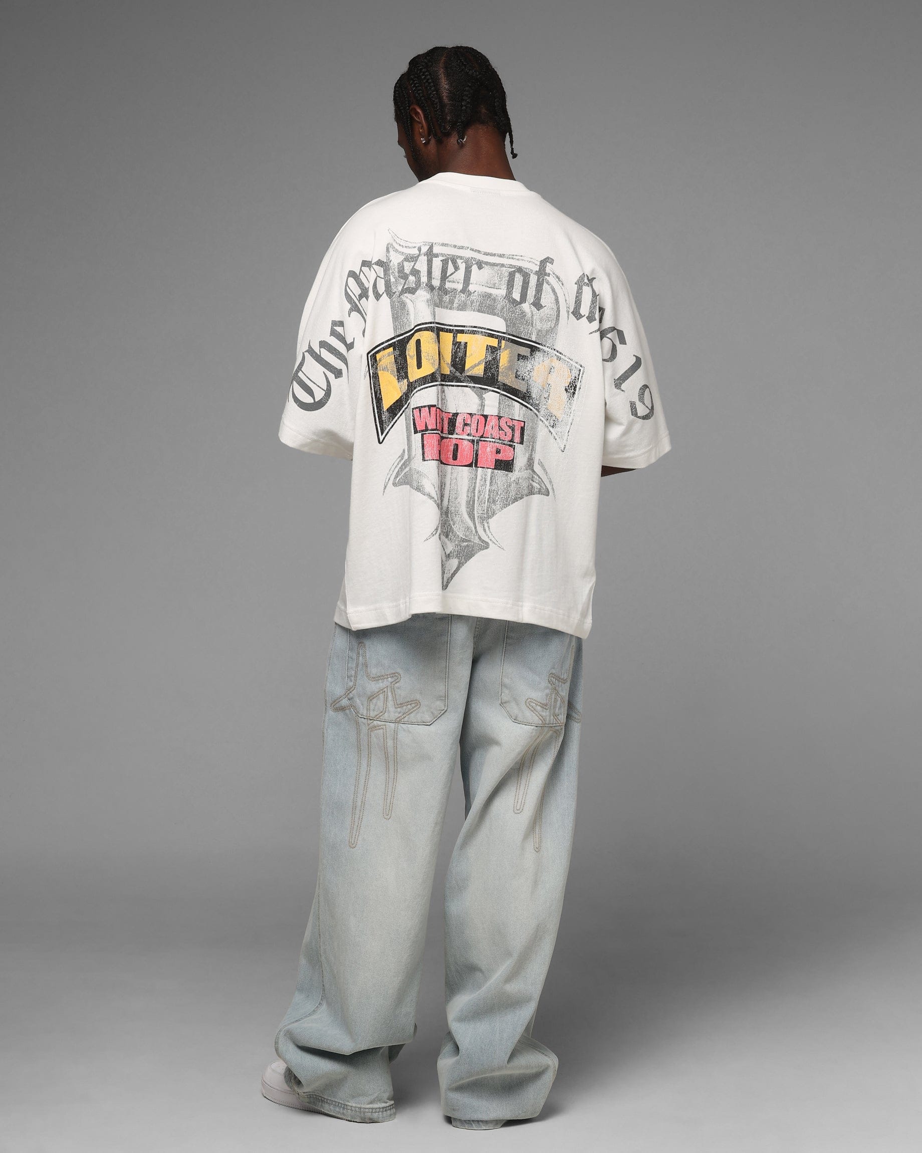 Loiter X WWE Rey Mysterio T-Shirt White