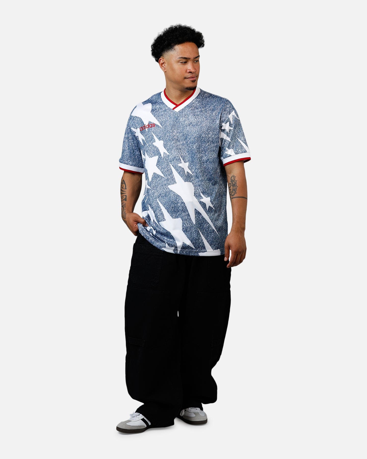 Adidas USA Retro Jersey Denim