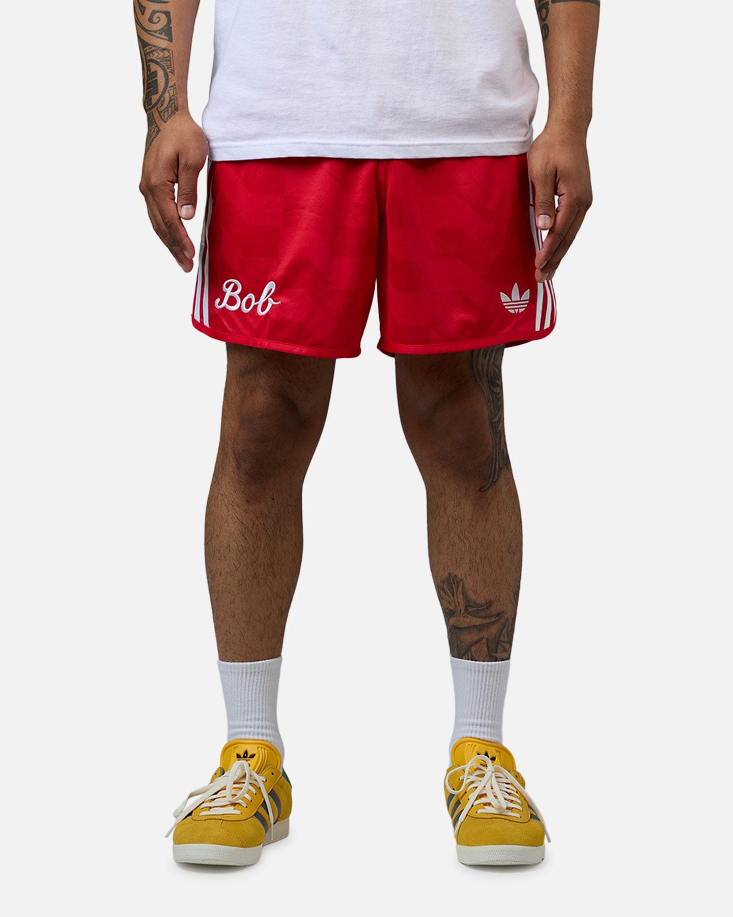 Adidas Bob Marley Shorts Red