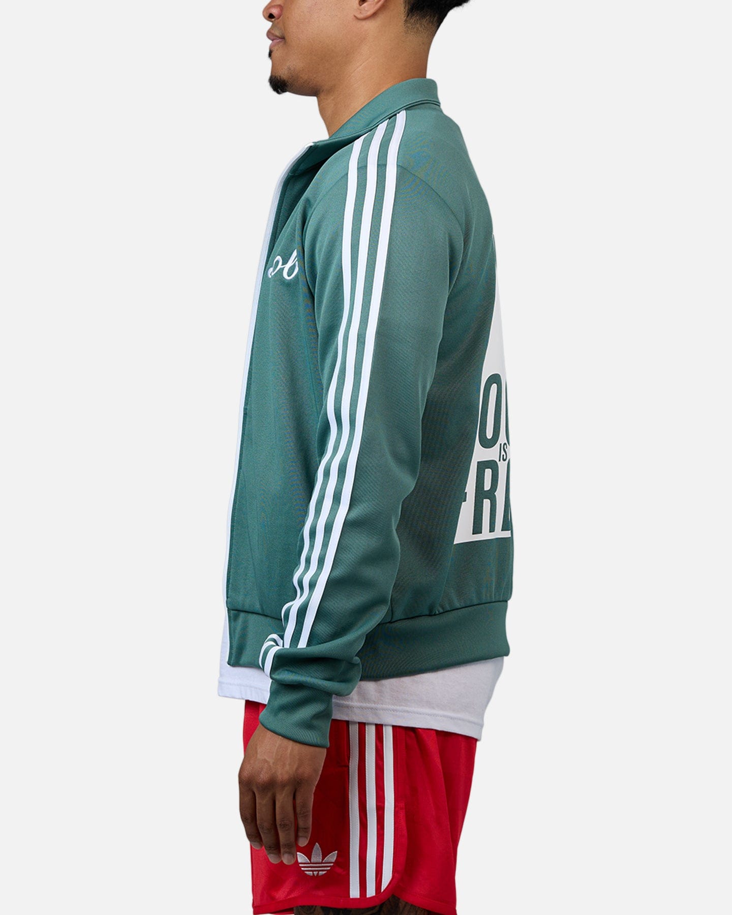 Adidas Bob Marley Track Jacket Green