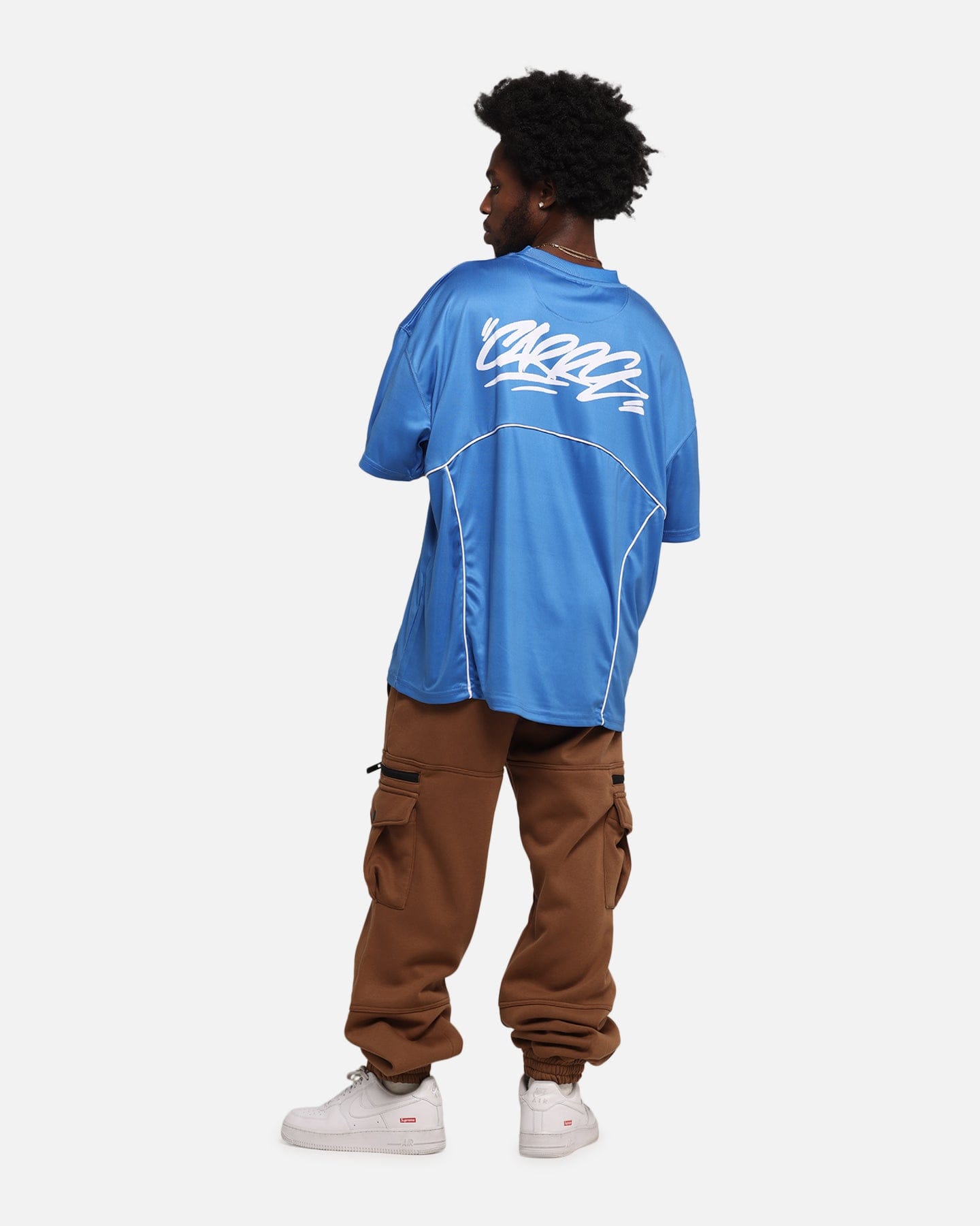 Carre Trainer T-Shirt Blue