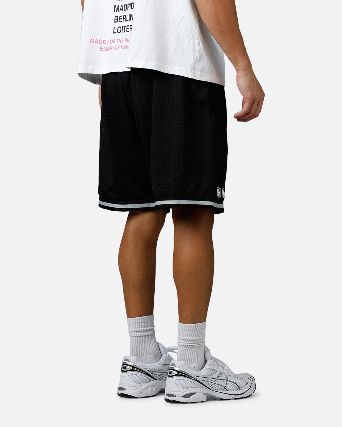 Mitchell & Ness Oakland Raiders Beastmode Mesh Shorts Black