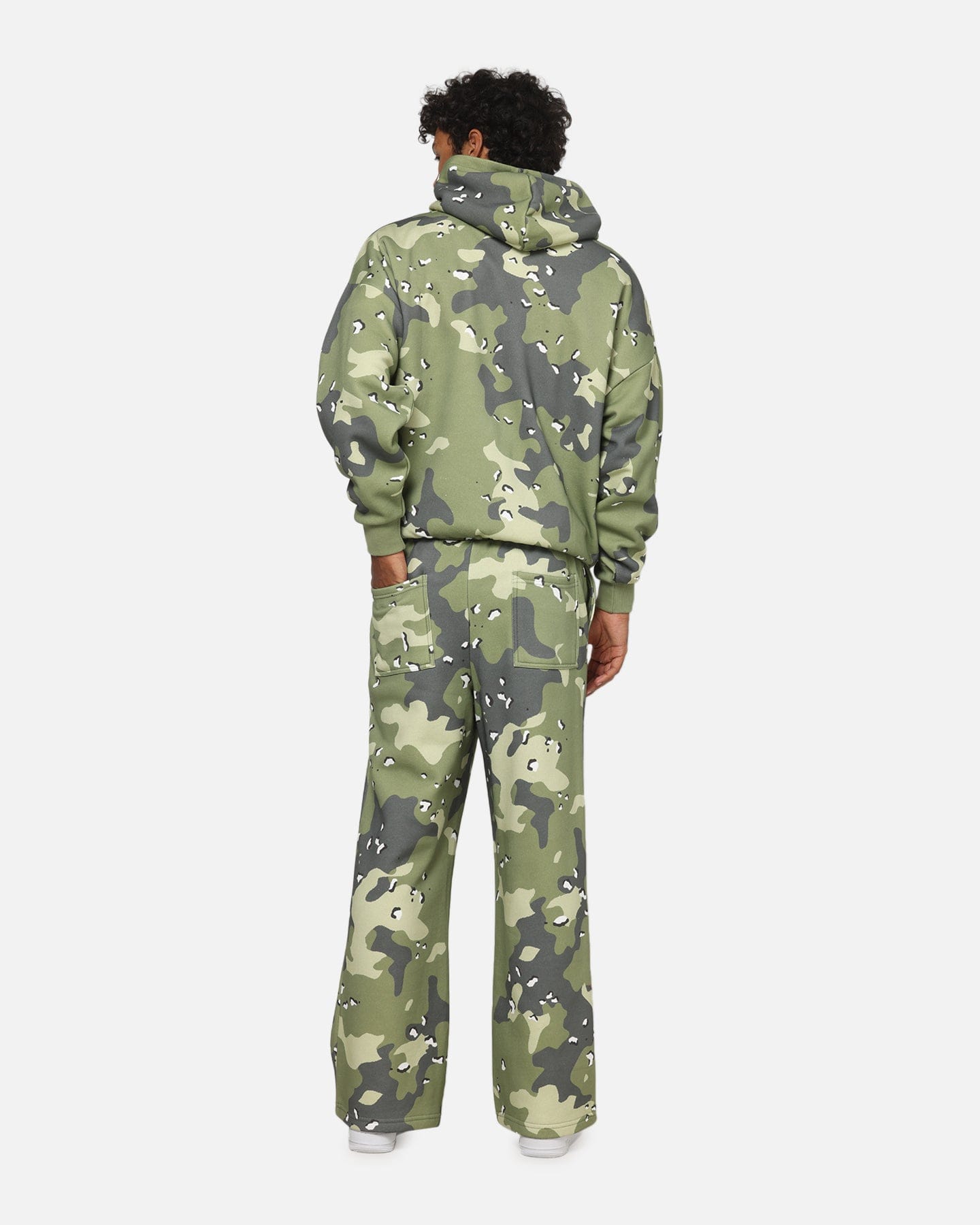 Carre Sideline Hoodie Green Camo