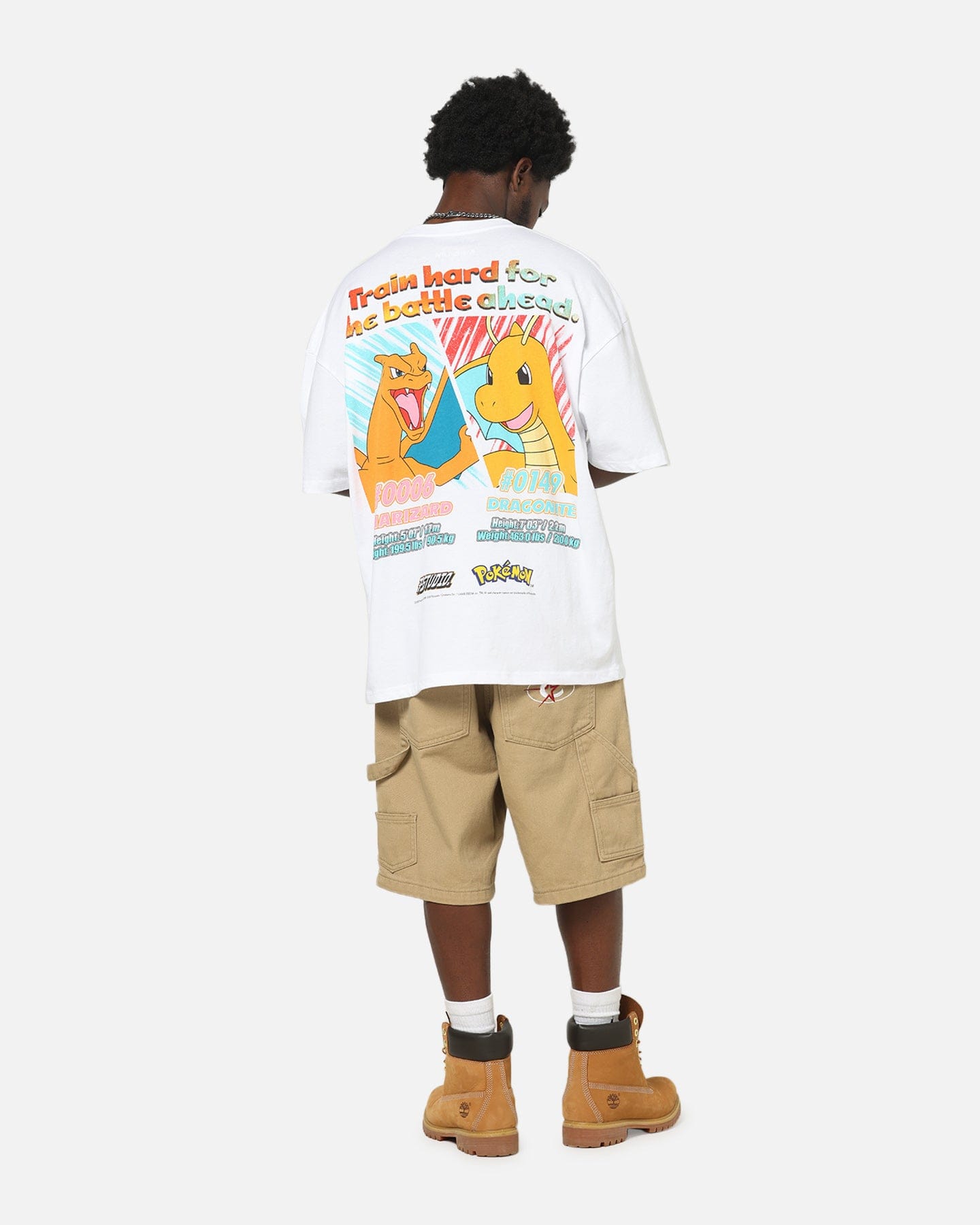 73Studio The Pokémon Collection By 73Studio Dragonite T-Shirt White