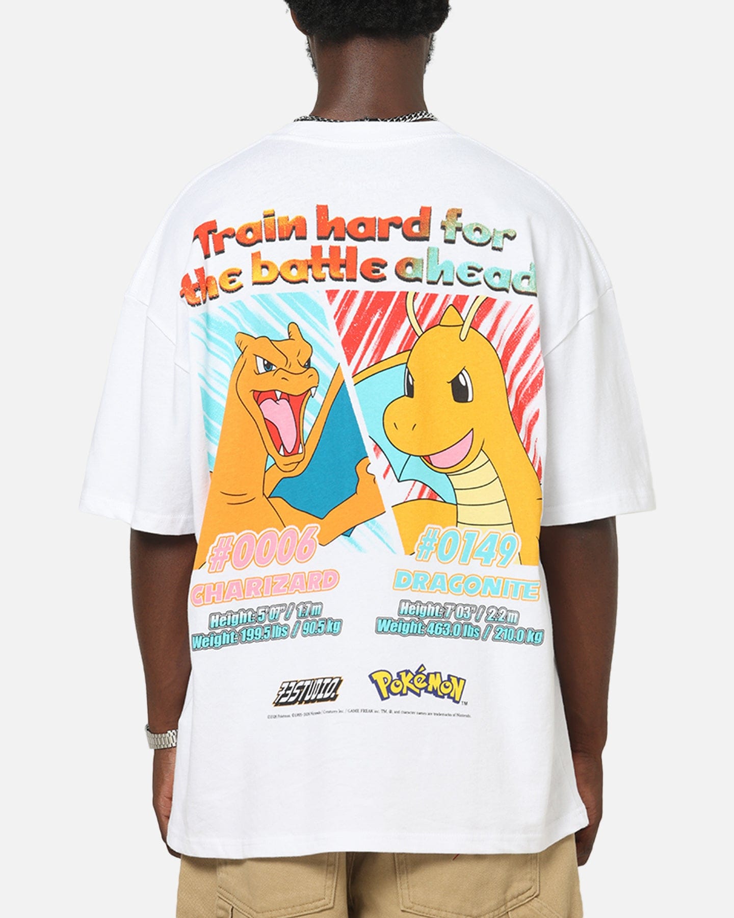 73Studio The Pokémon Collection By 73Studio Charizard T-Shirt White