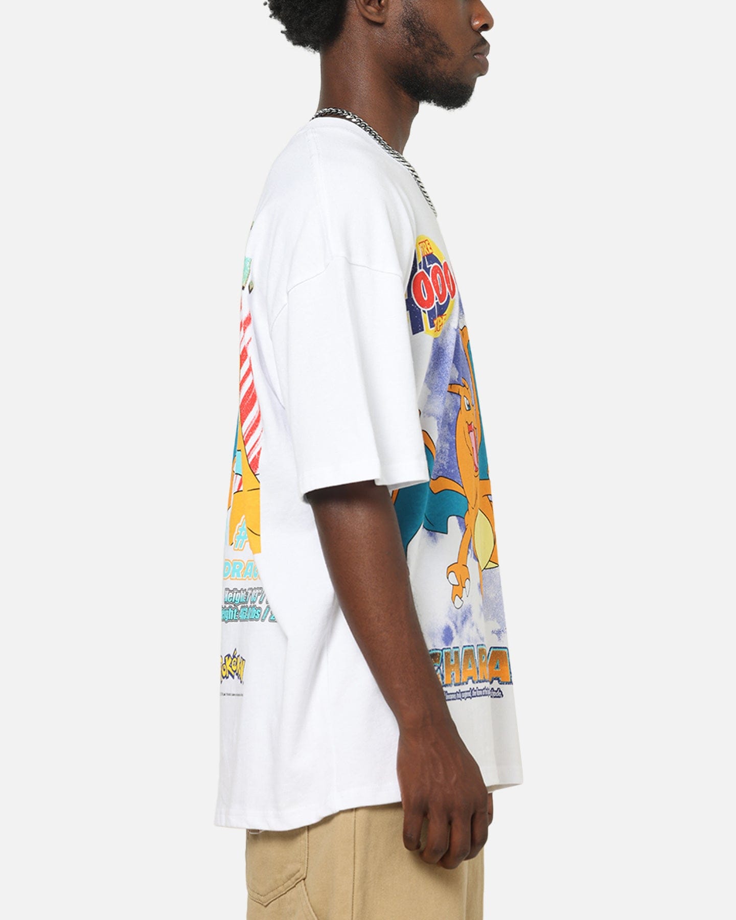 73Studio The Pokémon Collection By 73Studio Charizard T-Shirt White