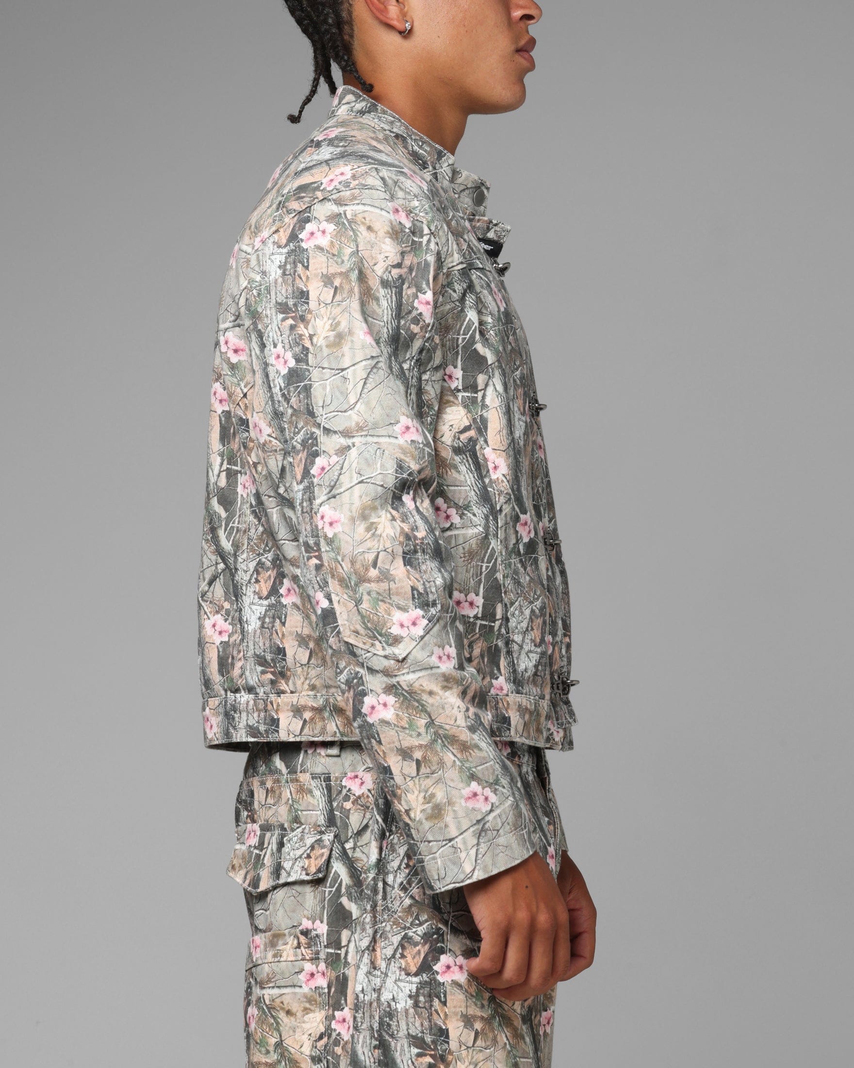 Loiter Thrasher Jacket Pink Tree Camo