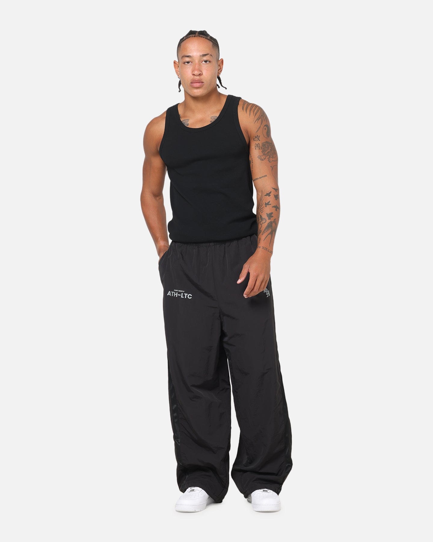 Saint Morta Athltc S2 Track Joggers Black