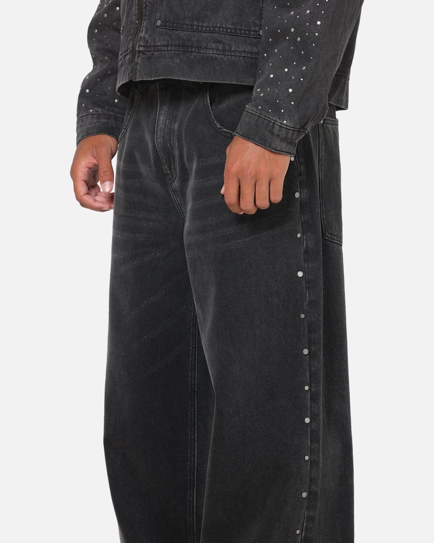 Saint Morta Amplus Divine Riot Jeans Black Shadow
