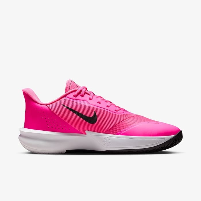 Nike Precision 7 Basketball Pink Blast/White/Black Shoe