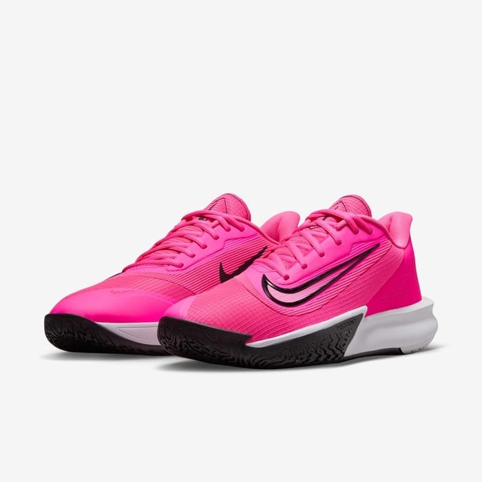 Nike Precision 7 Basketball Pink Blast/White/Black Shoe