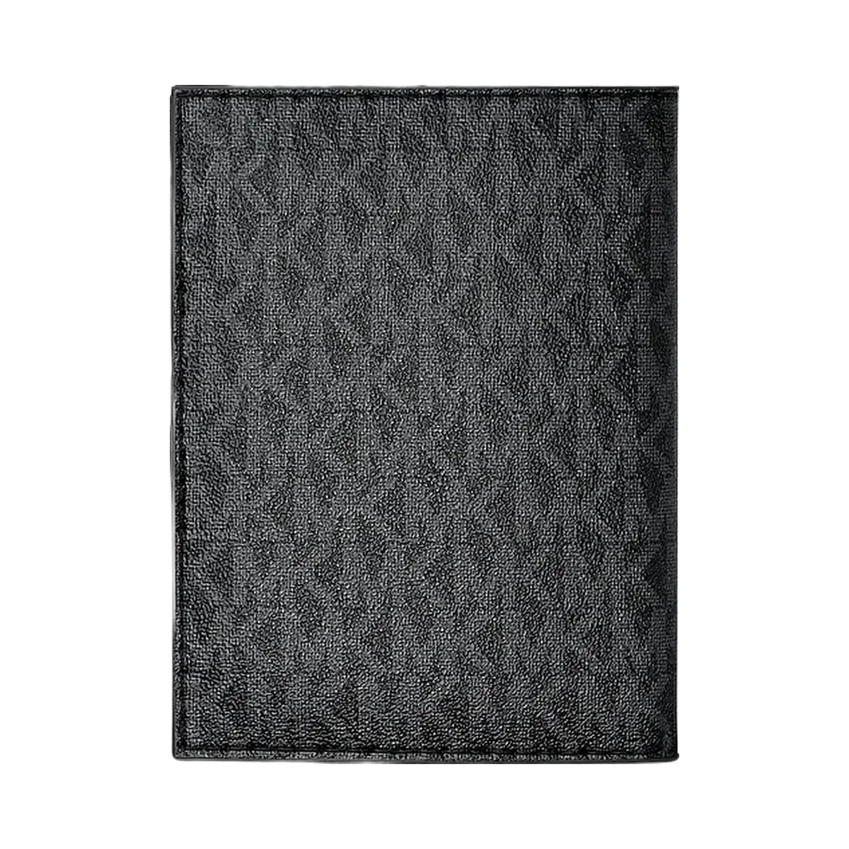 Michael Kors Jet Set Travel Medium Signature Logo Passport Case Black