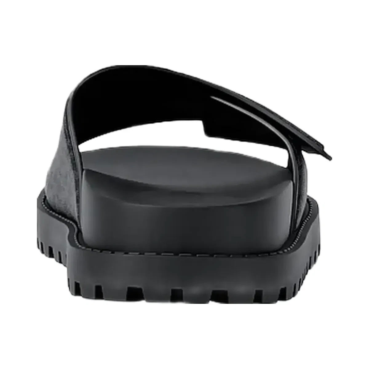 Michael Kors Luka Signature Logo Slide Sandal Black