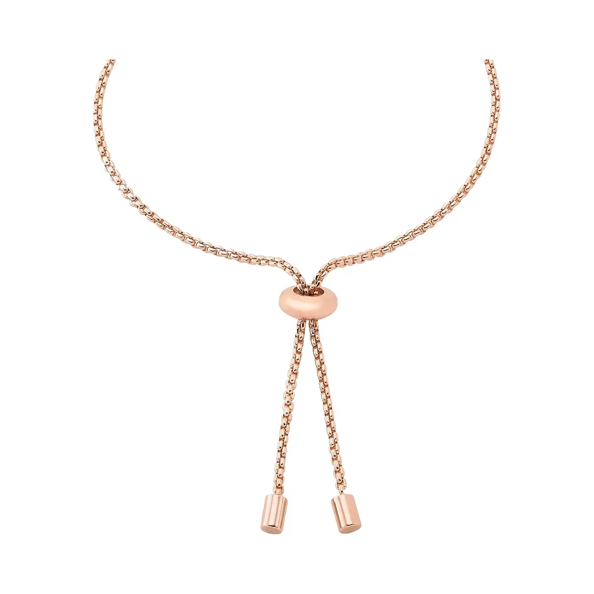 Michael Kors Pavé Halo Slider Bracelet Rose Gold