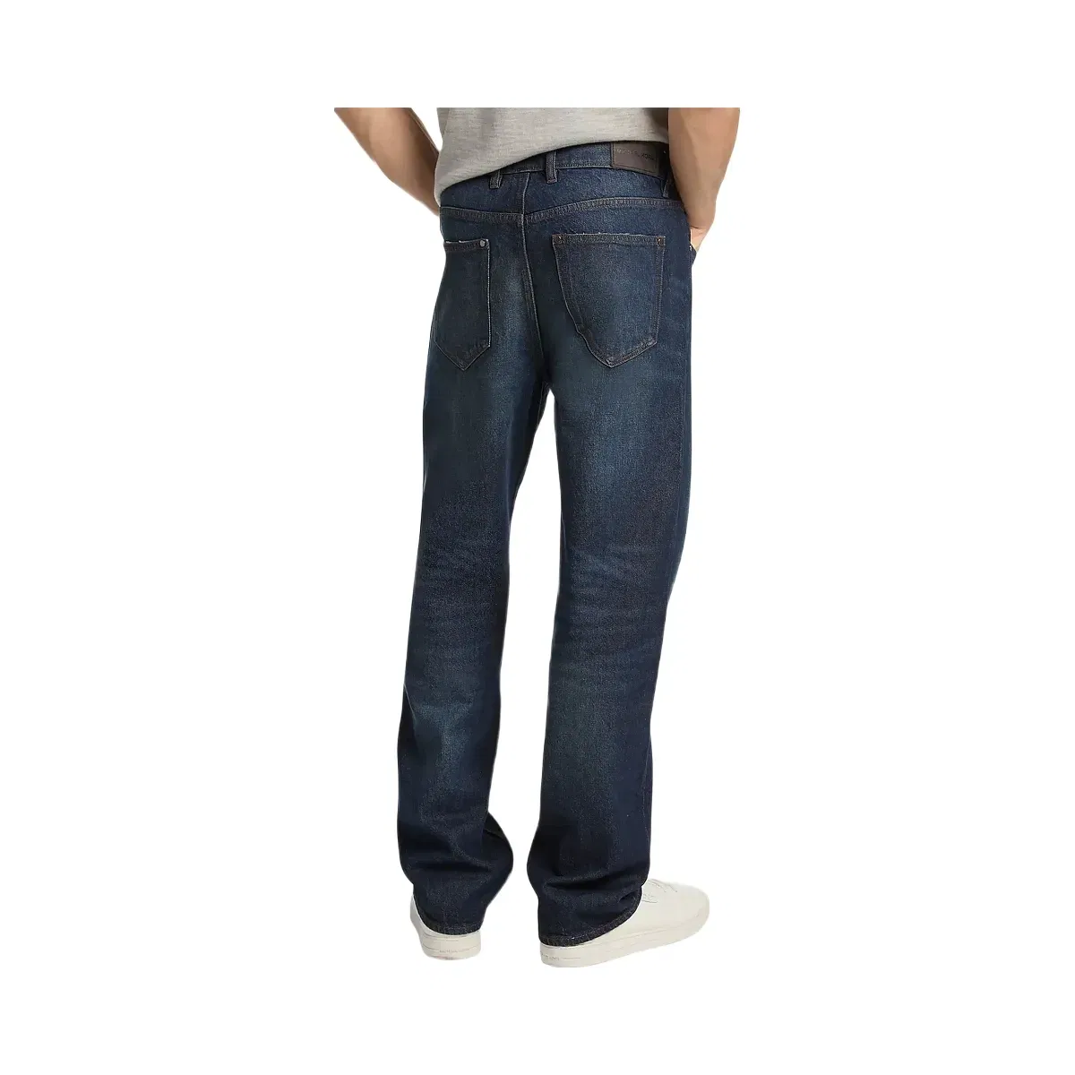 Michael Kors Finn Straight Fit Denim Jeans Light Indigo Wash