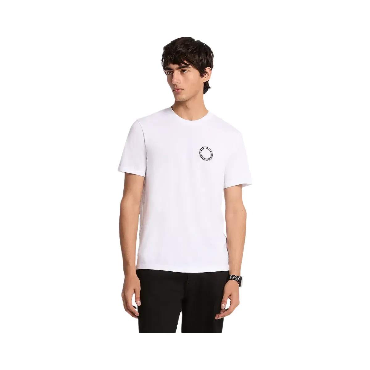 Michael Kors Graphic Logo Cotton T-Shirt White