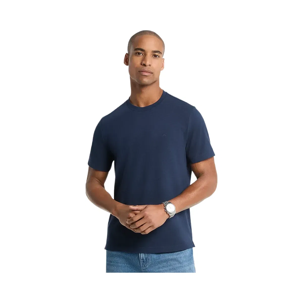 Michael Kors Cotton Piqué T-Shirt Midnight