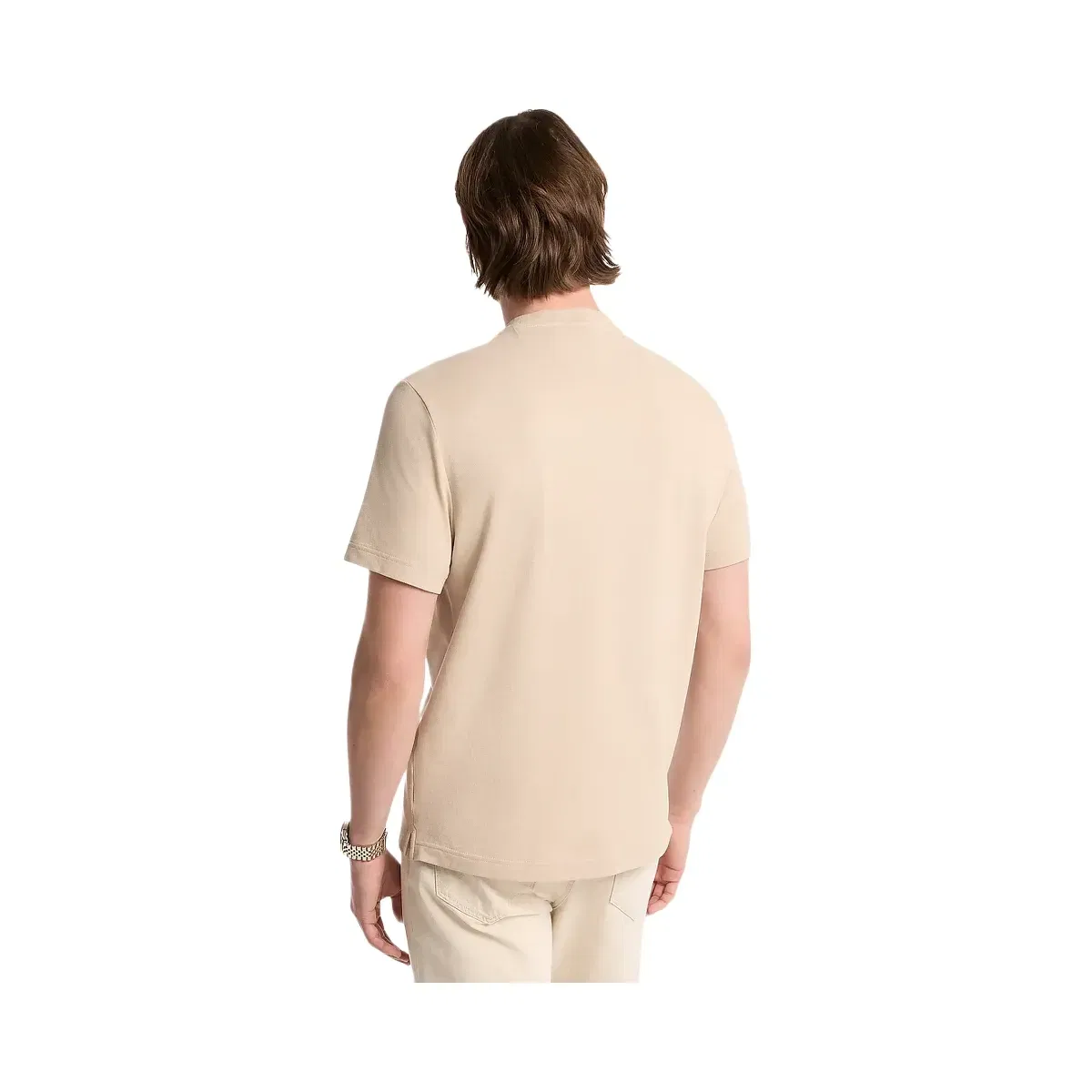 Michael Kors Cotton Piqué T-Shirt Light Sand