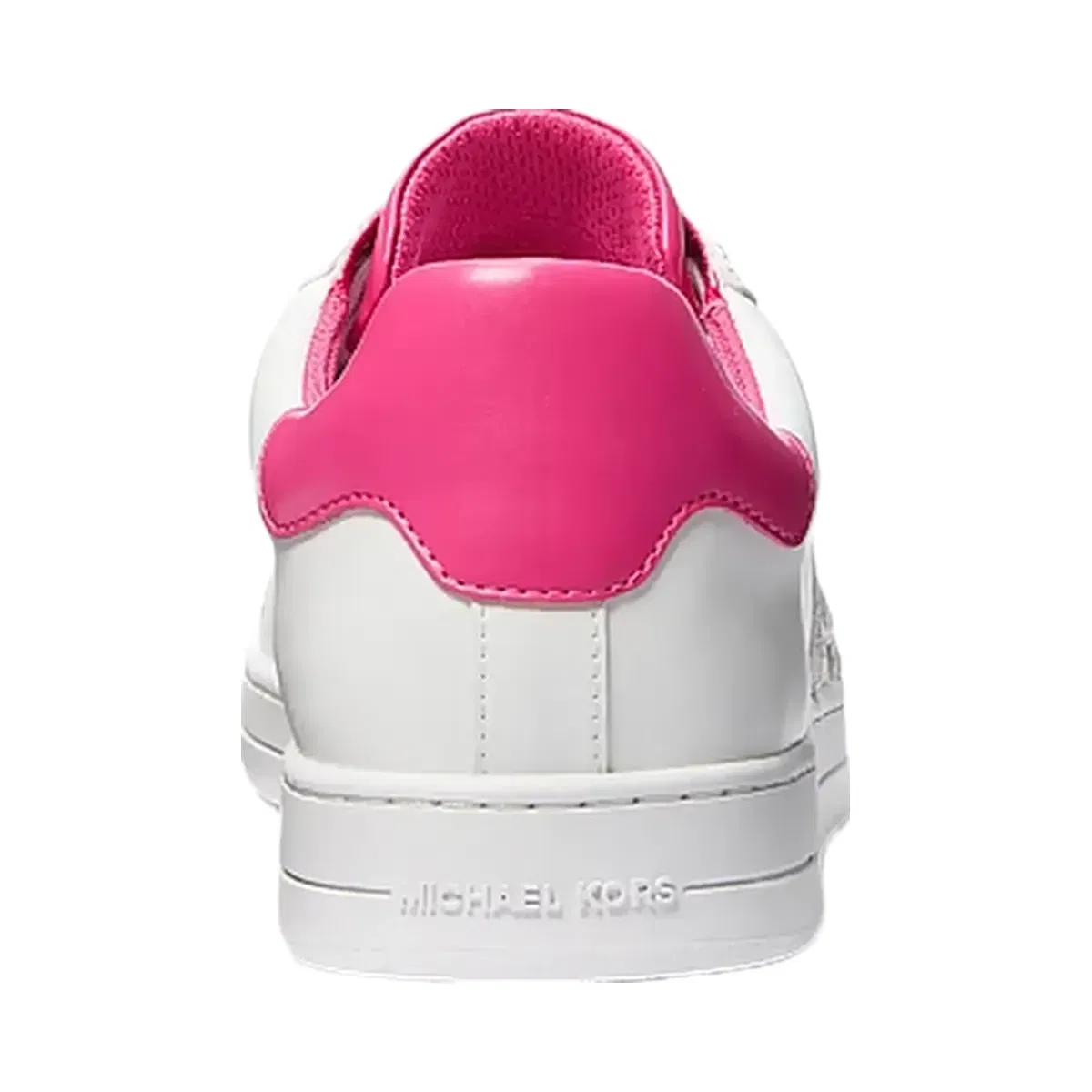 Michael Kors Jacob Logo Embellished Lace-Up Sneaker Dragonfruit