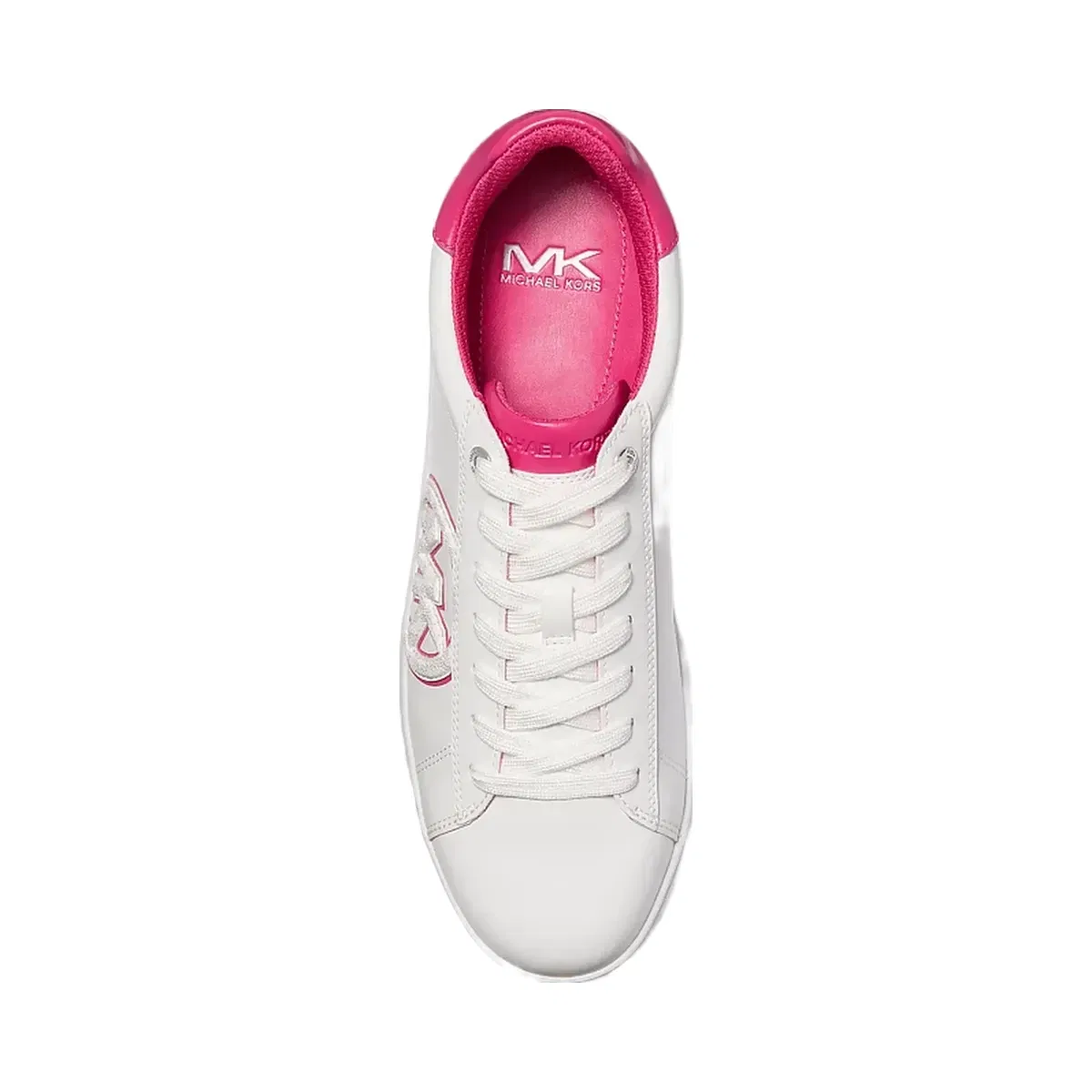 Michael Kors Jacob Logo Embellished Lace-Up Sneaker Dragonfruit