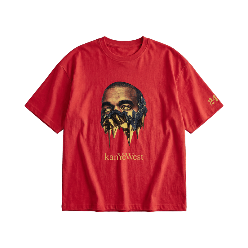 24 Songs KanYEwest Tweet Red T-shirt