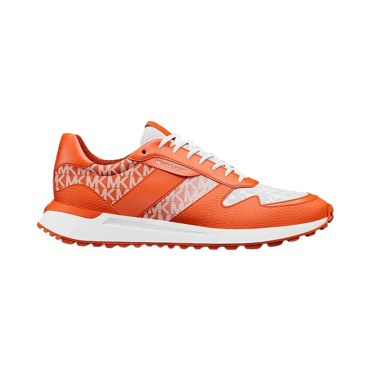 Michael Kors Dax Ombré Signature Logo Trainer Red Clay